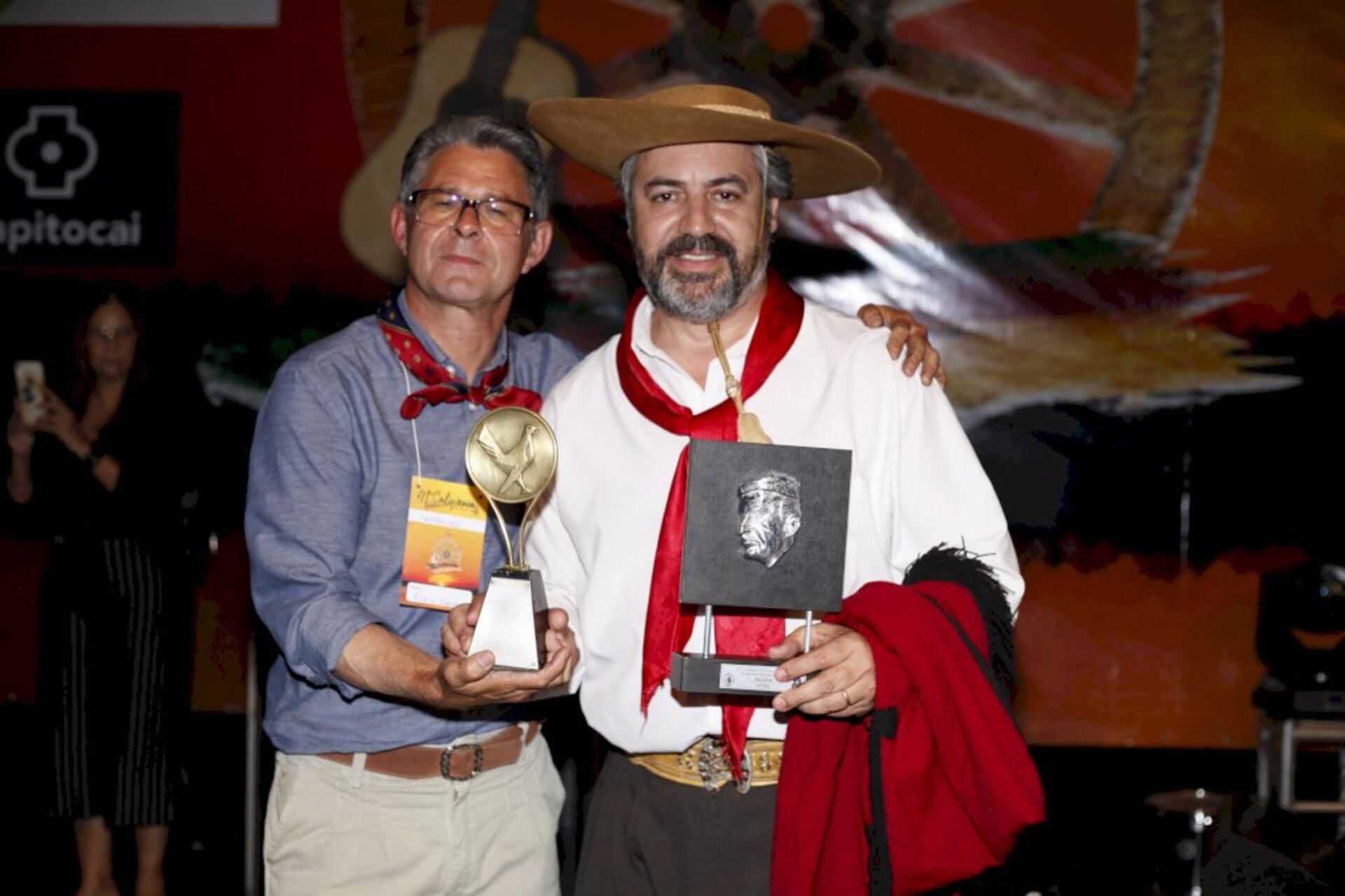 Flávio Saldanha e Nilton Ferreira