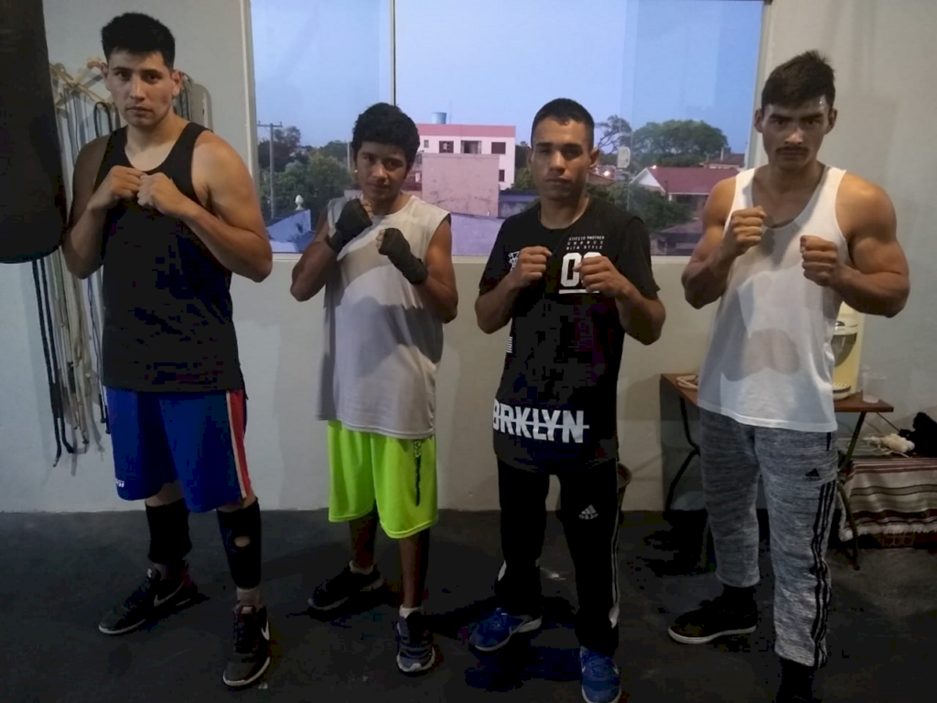Lúcio Lemos, Vitor da Silva, Adriano Adunai e Raul Mattos - Camargo Boxe