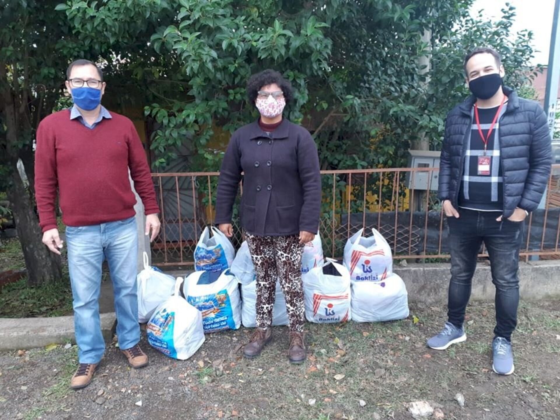 A primeira doação realizada via aplicativo foi feita por Patricia de Avila, moradora do bairro Cidade Nova