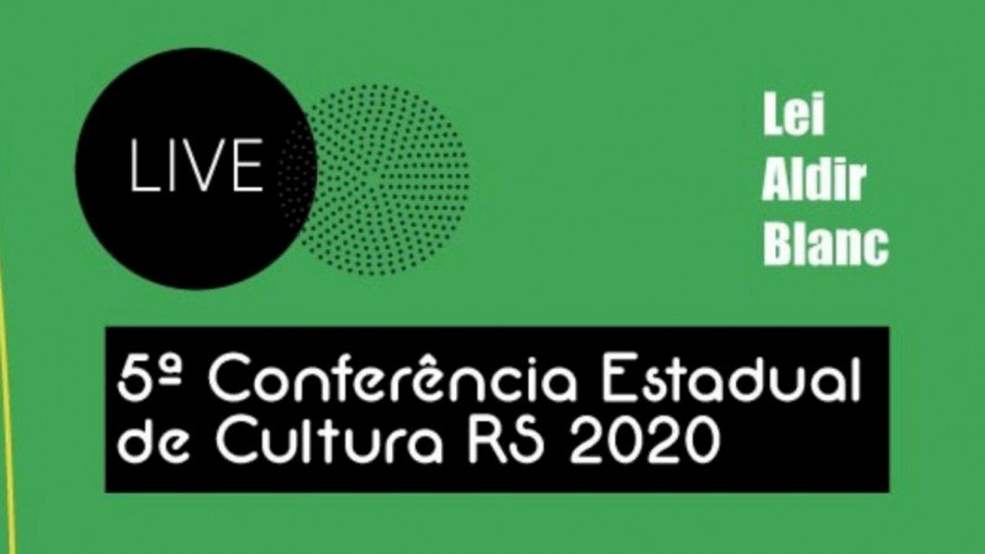 Encontros terão transmissão pelo Facebook da Sedac, TVE Canal 7.1 e FM Cultura 107.7