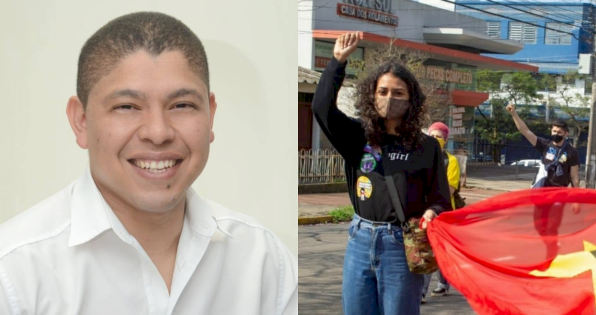Everton Maninho e Gabrieli Vaz foram escolhidos por representação estadual do PT.