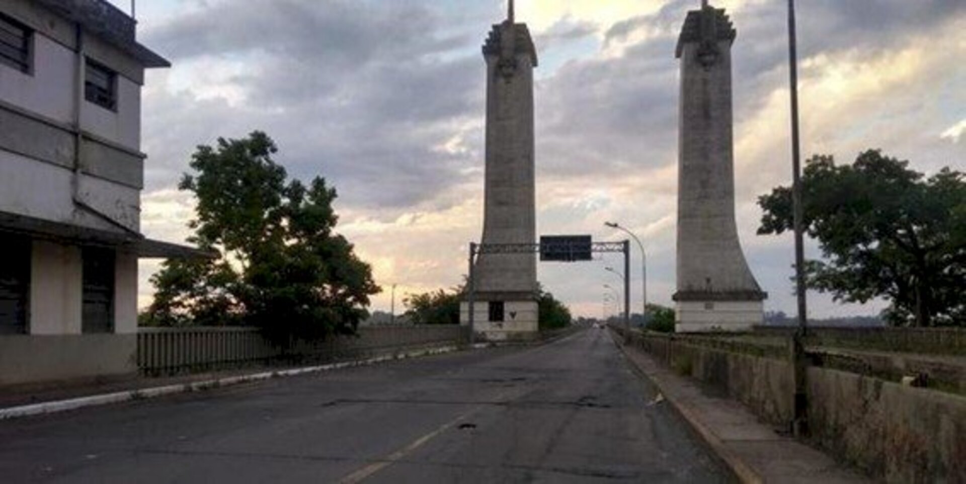 A primeira etapa da obra foi finalizada na quarta-feira