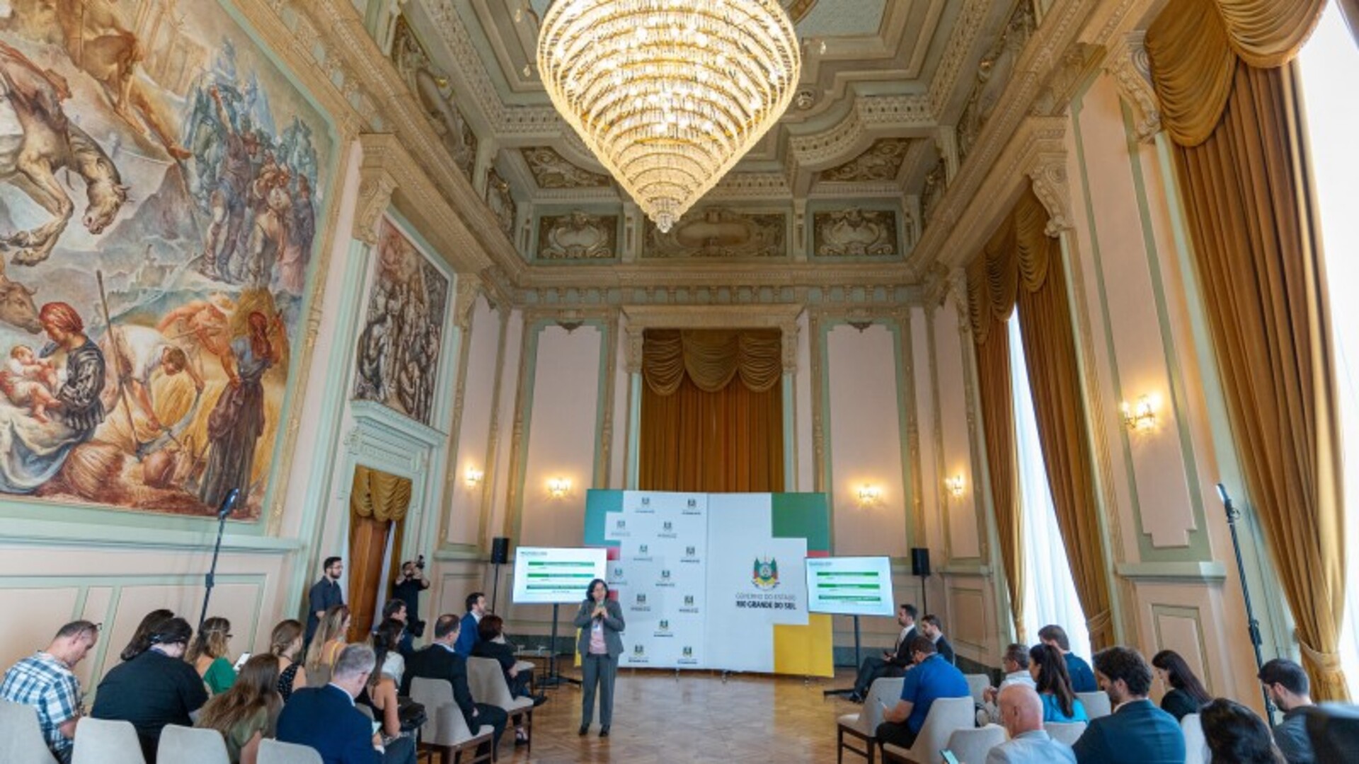 Os principais dados fiscais do Estado relativos ao ano passado foram apresentados no Palácio Piratini na terça-feira.
