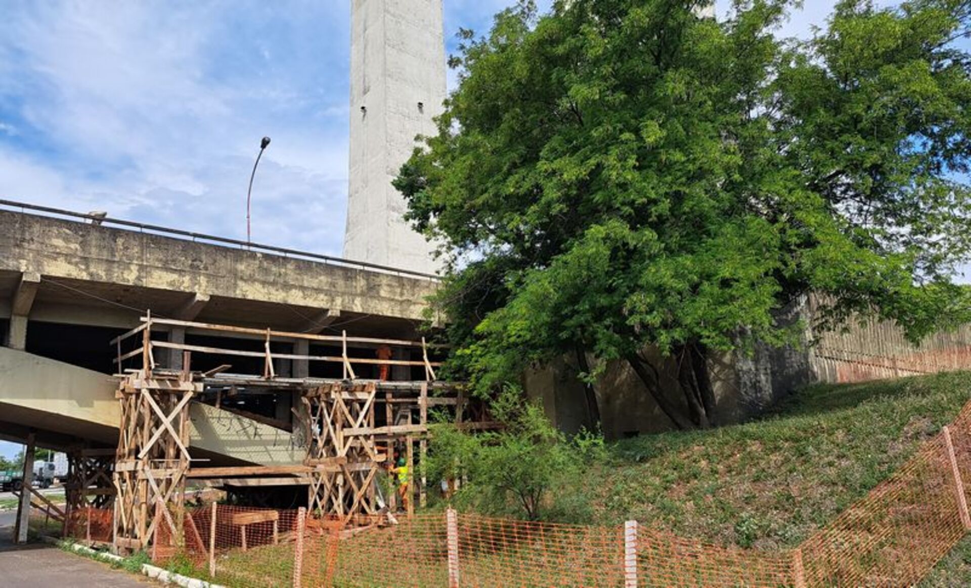 A obra iniciou em 2022 e já se encontra na fase final.