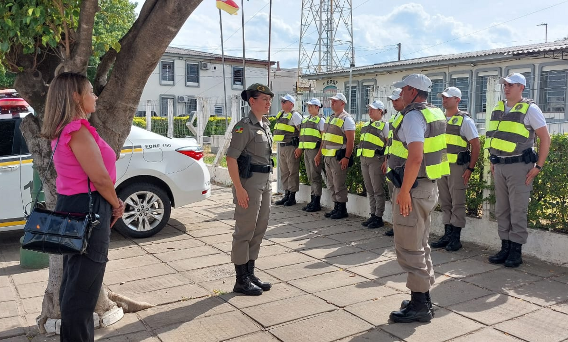 Solenidade ocorreu na sede do 1º Bpaf.