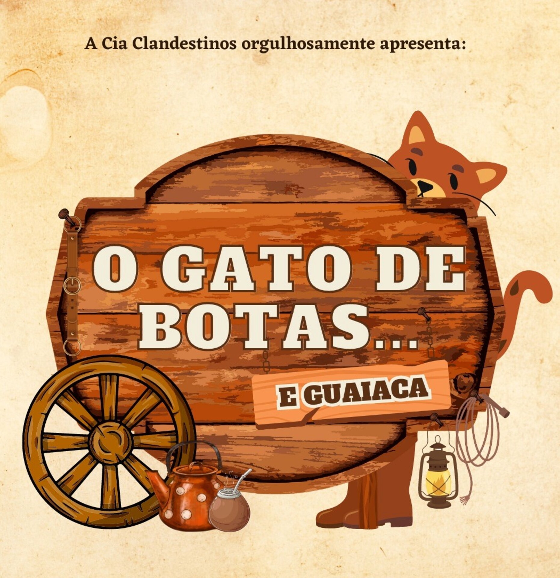 O espetáculo faz parte de uma série de novos espetáculos que vão circular pelo município e estado.
