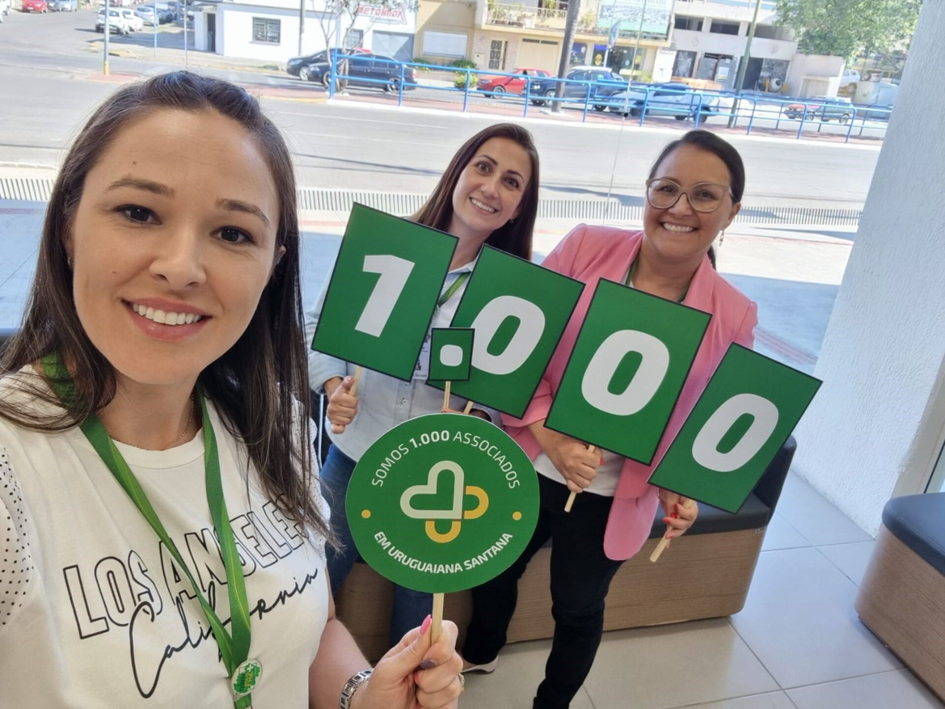 A Sicredi Uruguaiana Santana tem três colaboradoras, Vanessa da Silva Verfe, Renata Silveira Mesquita Queiroz e Priscila Sonza.