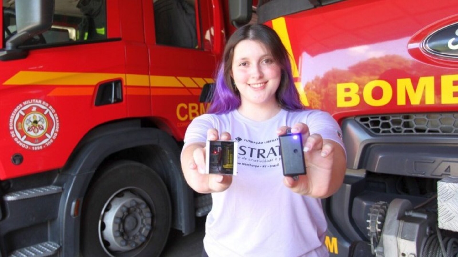 Equipamento desenvolvido por Stephanie Staub utiliza o princípio da radiofrequência.
