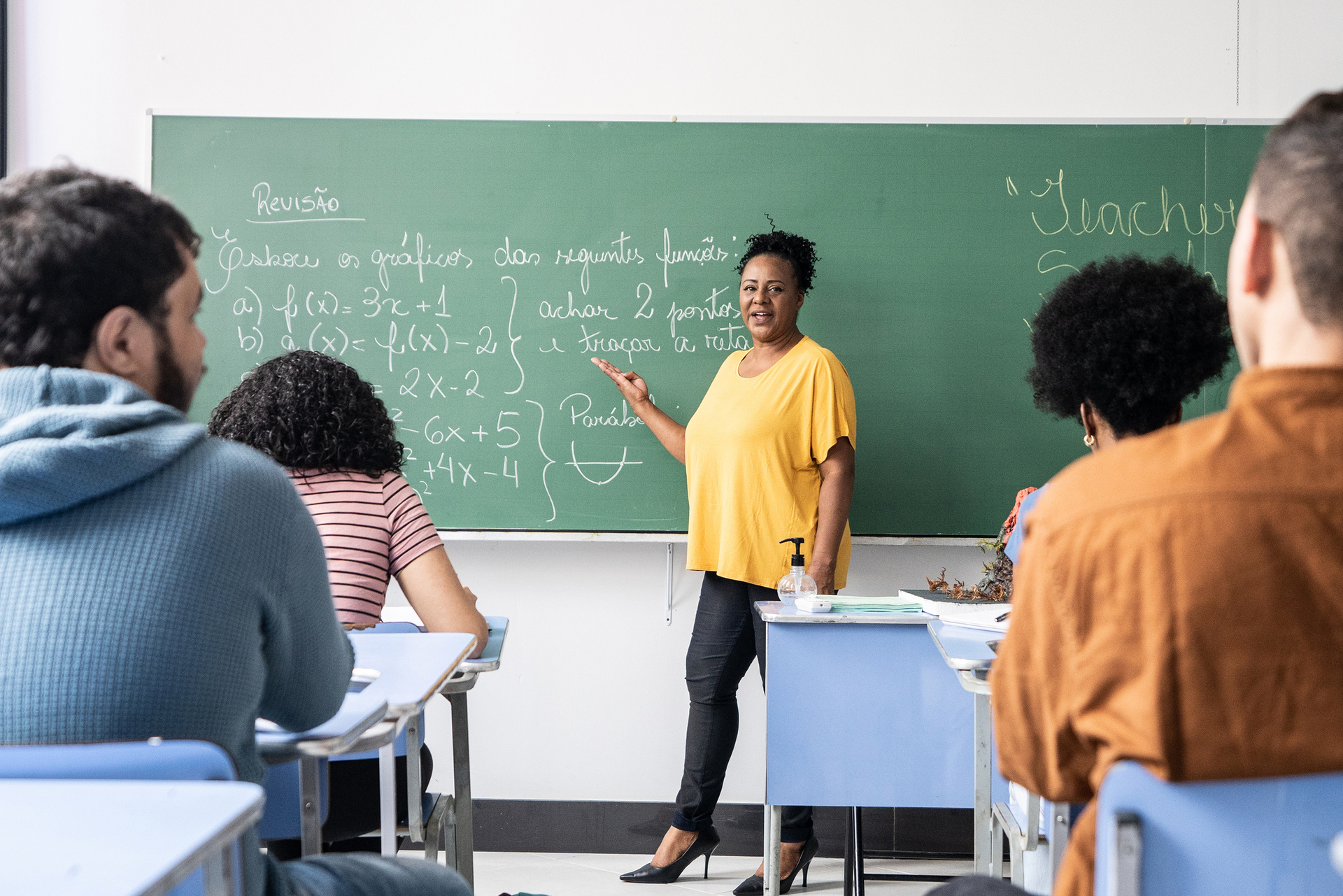 O teste de proficiência segue a matriz de referência do Sistema de Avaliação da Educação Básica (Saeb)