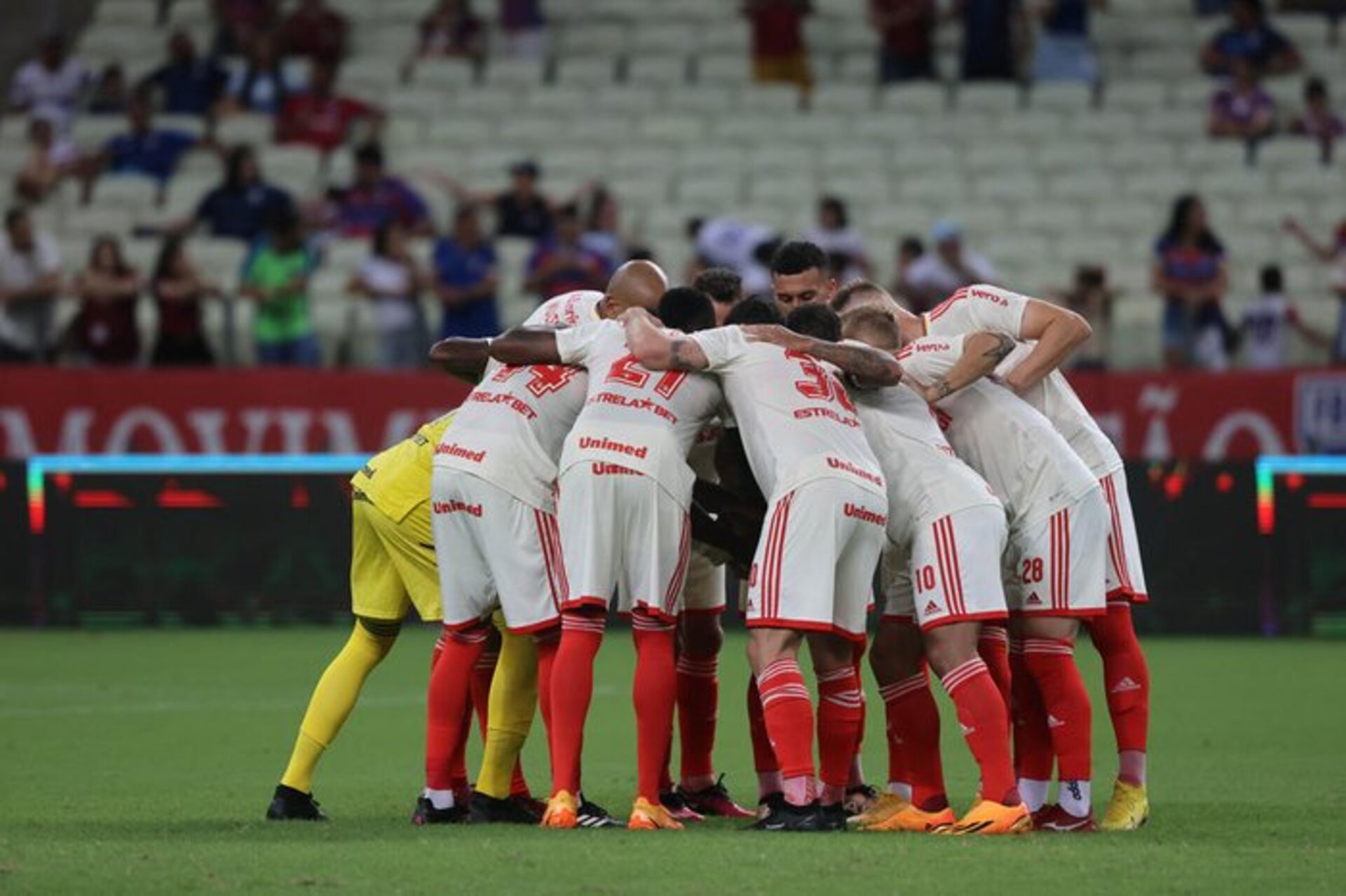 Inter e Fortaleza empataram em 1 a 1.