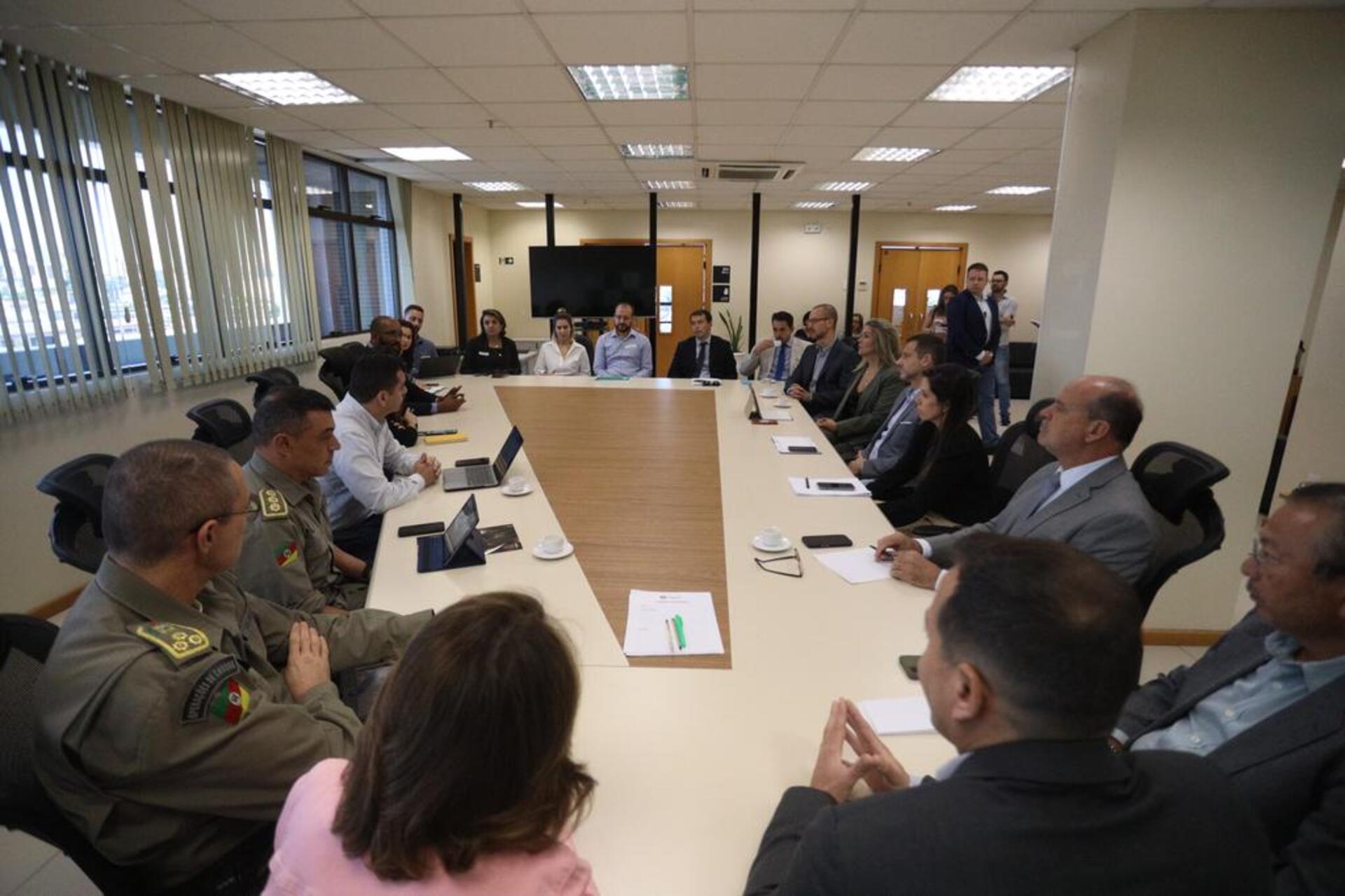 72-SSP, Seduc e MPRS debateram o tema em reunião nesta segunda-feira.