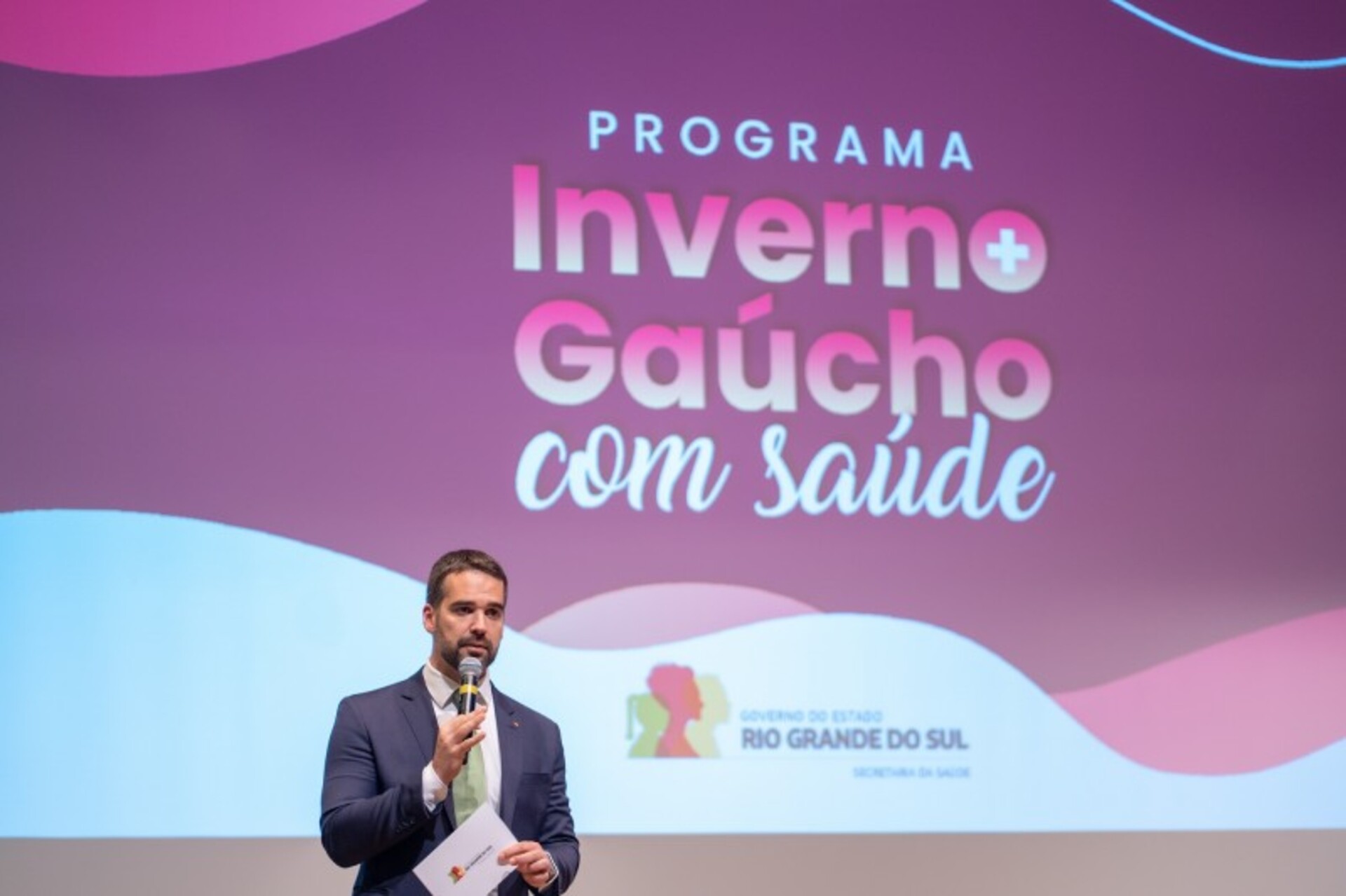Leite afirmou que o inverno é um desafio para a saúde pública e destacou a importância da vacinação para vencê-lo.