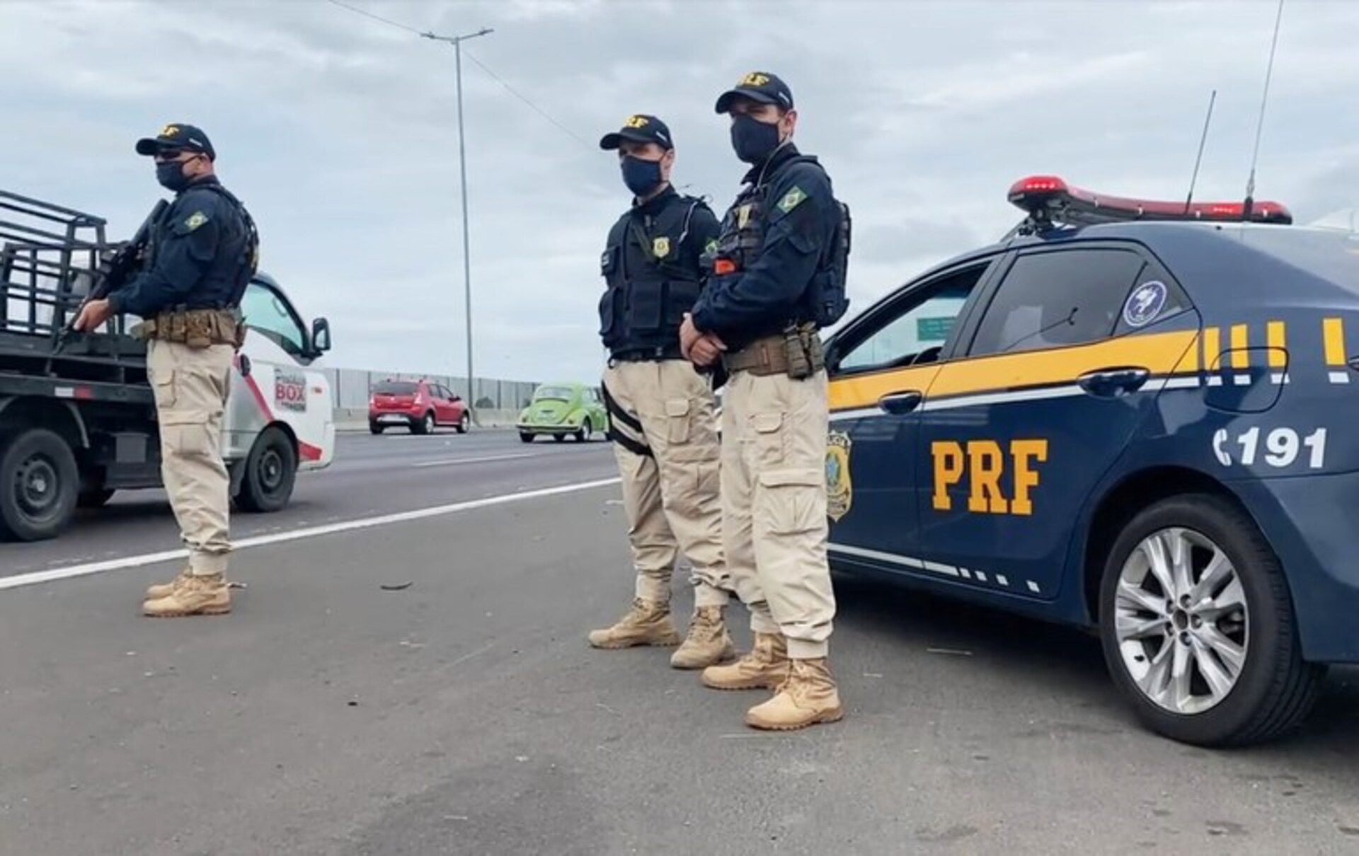 Monitoramento foi realizado pela Polícia Rodoviária Federal.