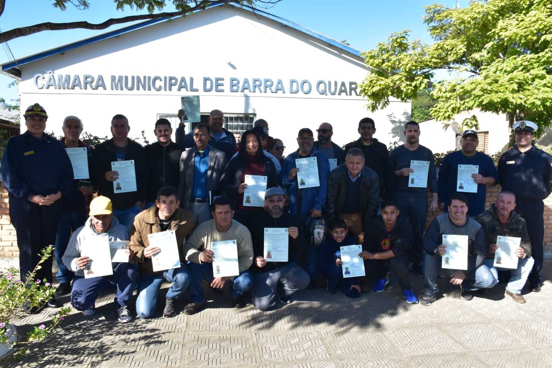 Ao todo 19 alunos concluíram o curso.