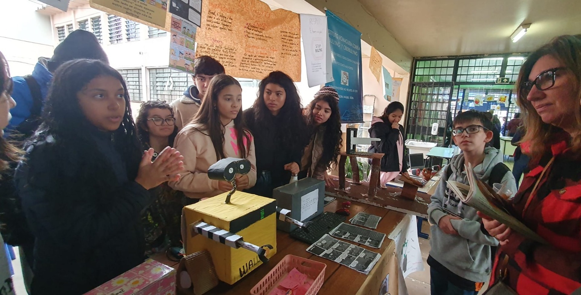 Mostra Científica na etapa escolar no Instituto Estadual Romaguera Corrêa.