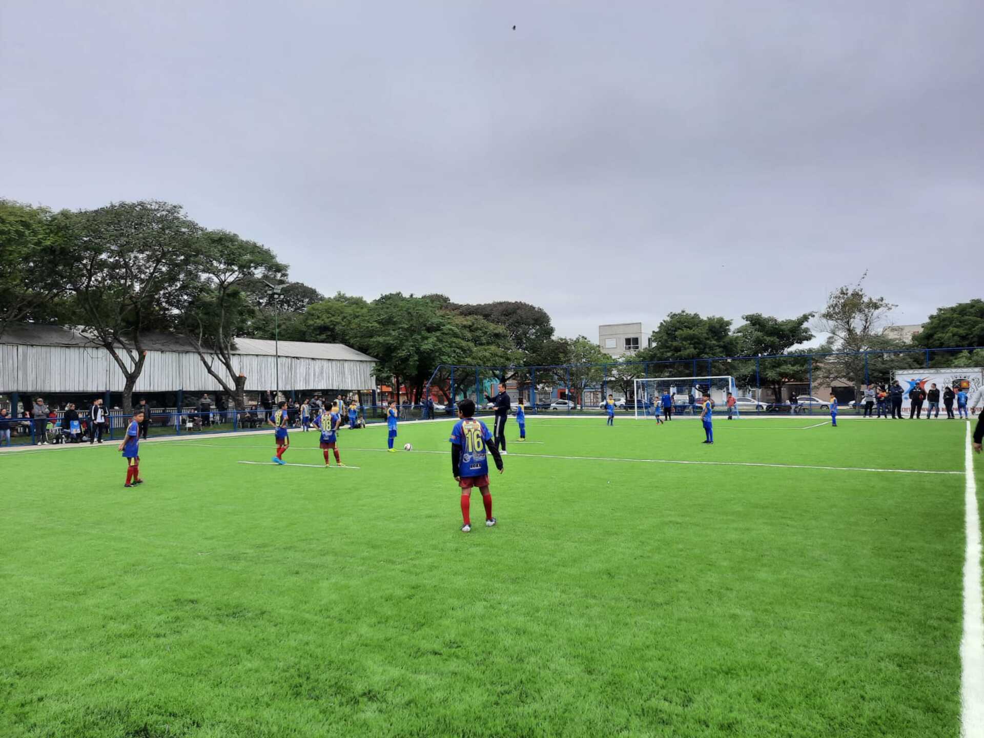 A nova quadra de society do Parcão vai funcionar em todos os dias da semana.