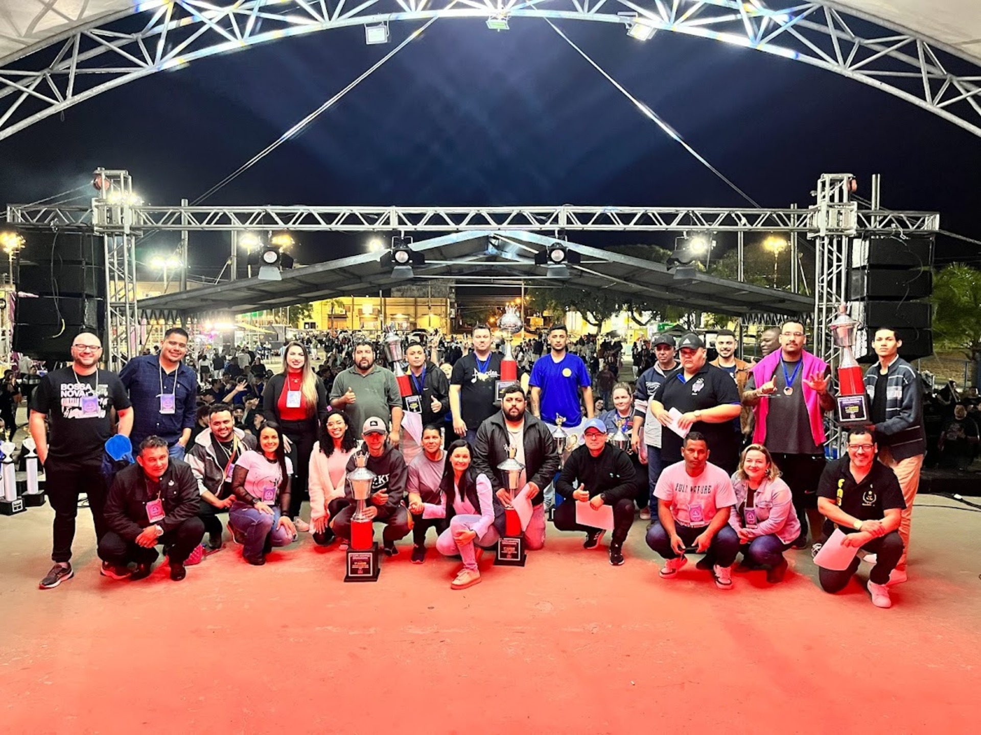 Ao todo, 16 bandas concorreram ao Troféu João Batista Soares.