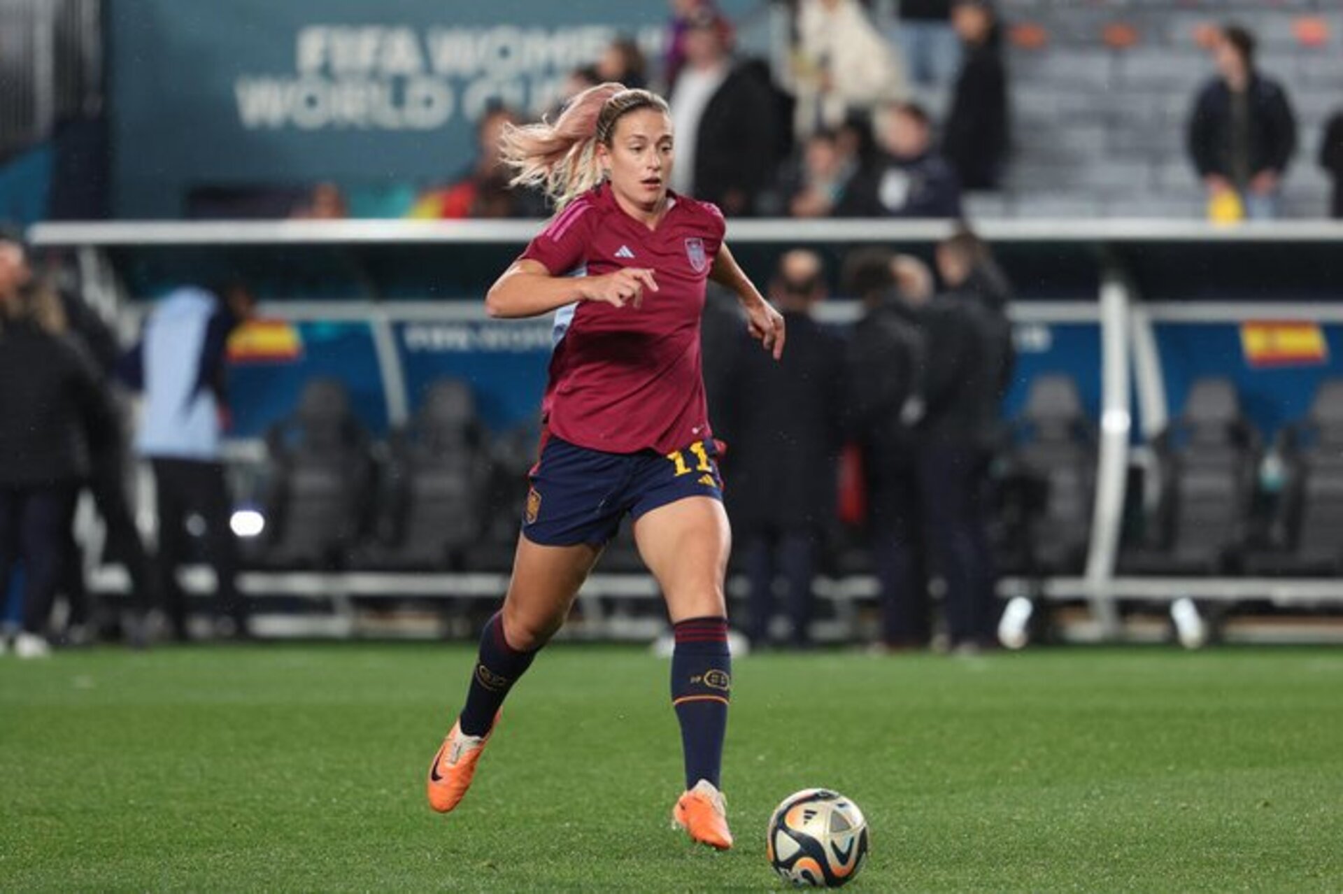 .Espanha espera contar com o protagonismo de Alexia Putellas, a melhor do mundo, na final.