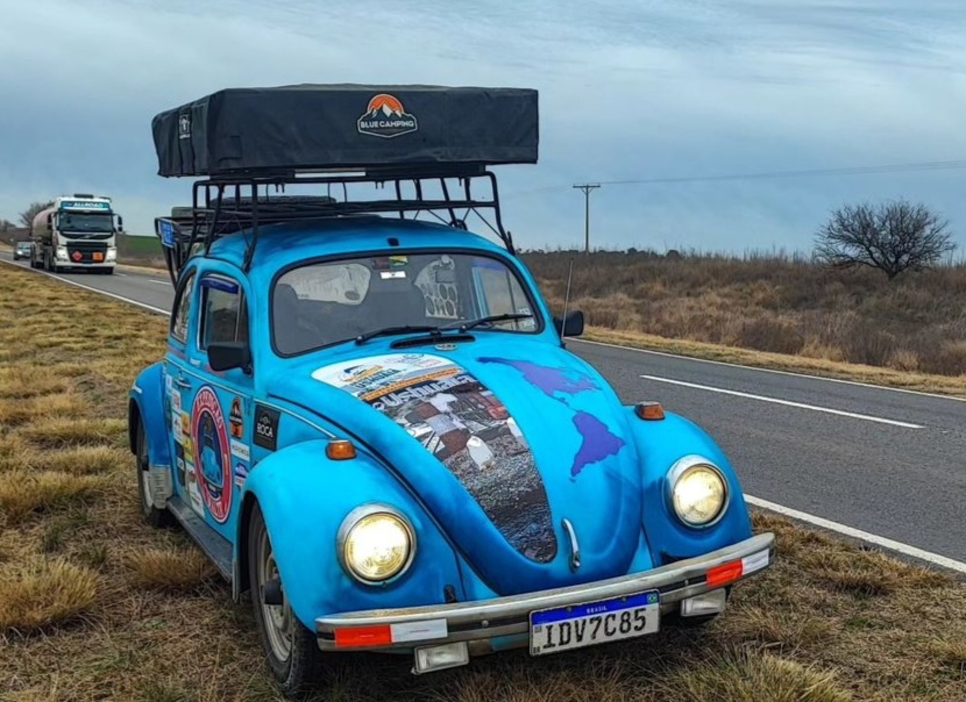 Fusca 1974 'De Niro' foi alvo dos ladrões no último dia 1 de agosto