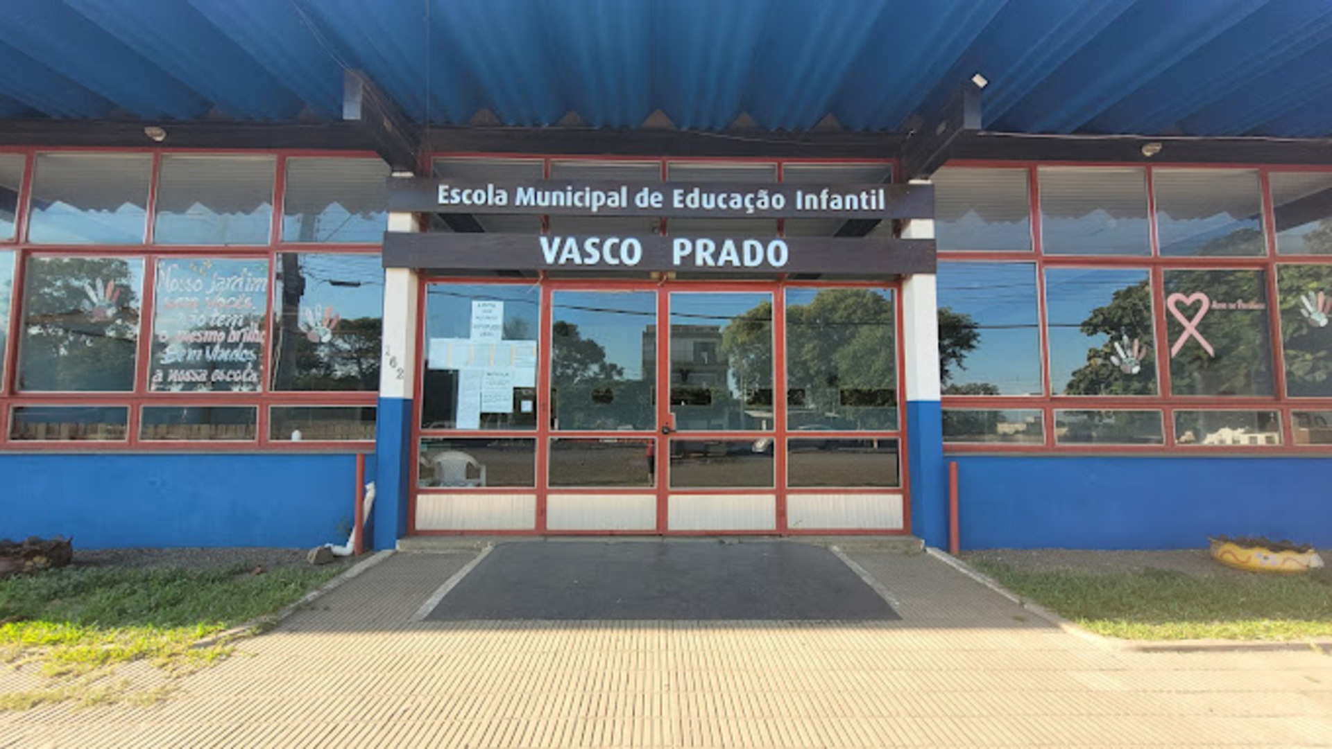 A Escola Vasco Prado é uma das instituições que foram incluídas no programa pela Rede Municipal.