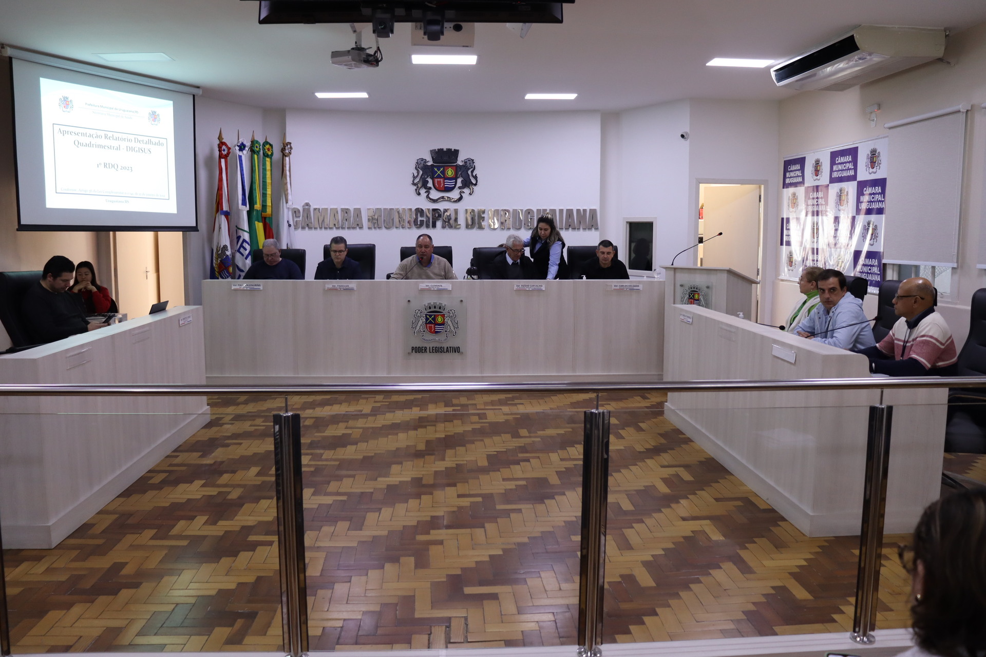 Apresentação ocorreu em audiência pública promovida pela Comissão de Saúde da Câmara de Vereadores.