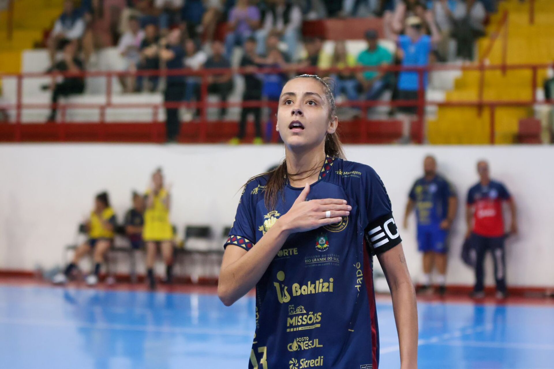 Marina Loures comandou o jovem time da Celemaster em mais uma goleada.