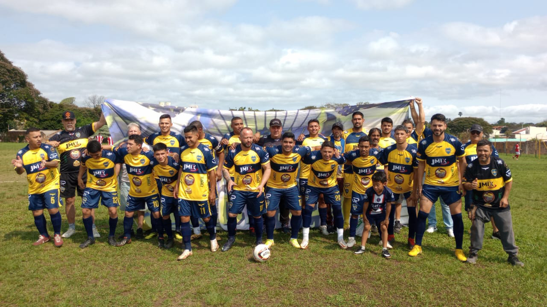 Boca Junior terceiro colocado.