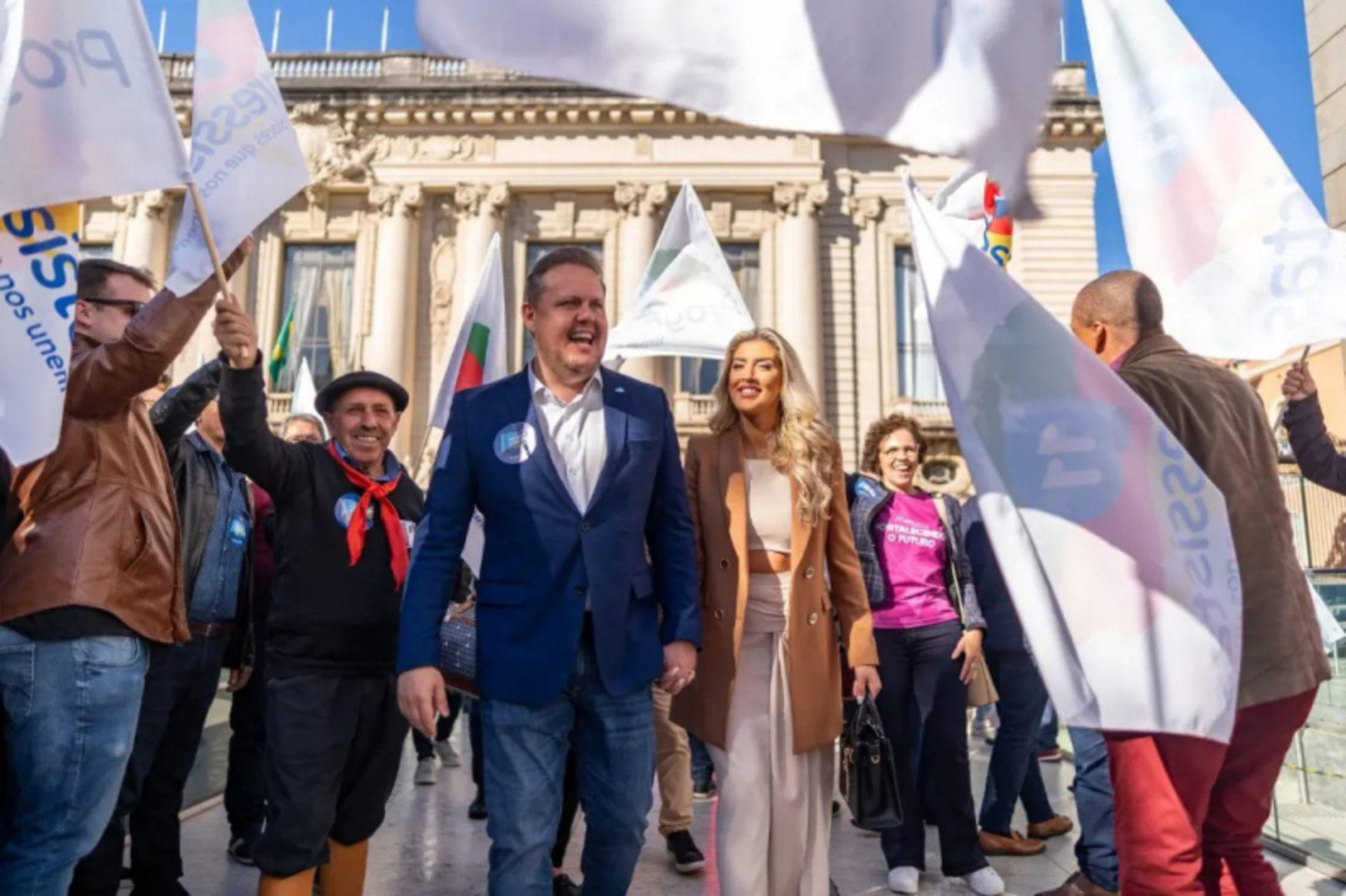 O atual presidente Celso Bernardi e o presidente eleito deputado federal Covatti Filho, em sintonia com as lideranças estaduais e municipais, resolveram, em razão da tragédia climática.