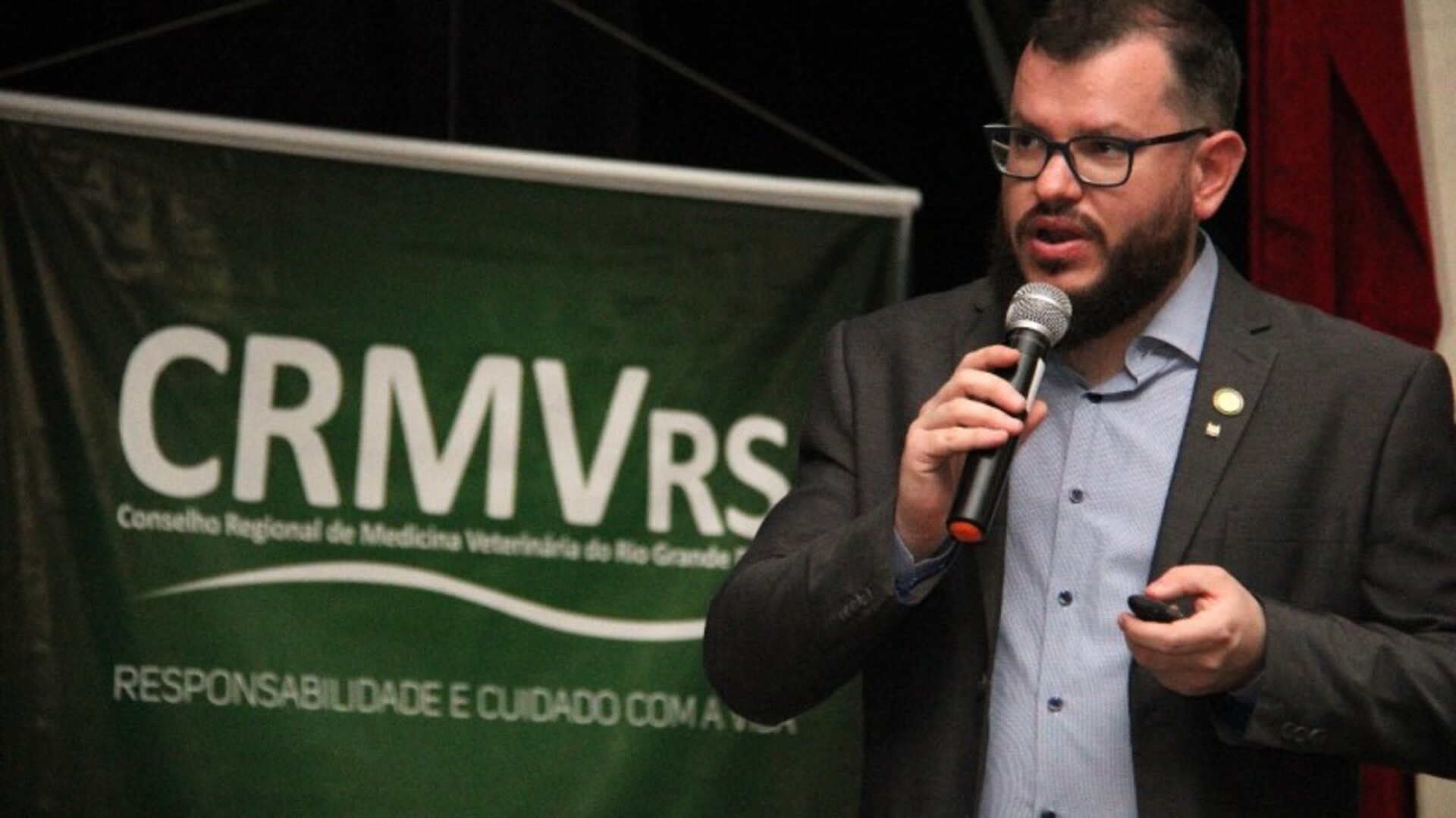 Bruno Dall Agnol foi um dos palestrantes do evento.
