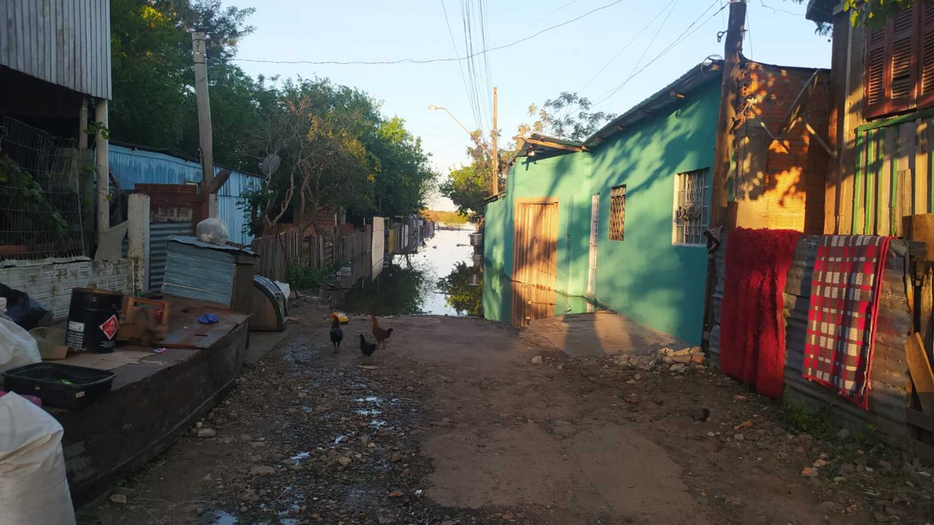 O total de afetados pelas cheias do Rio Uruguai na cidade foram 53 famílias, que totalizam 179 pessoas.