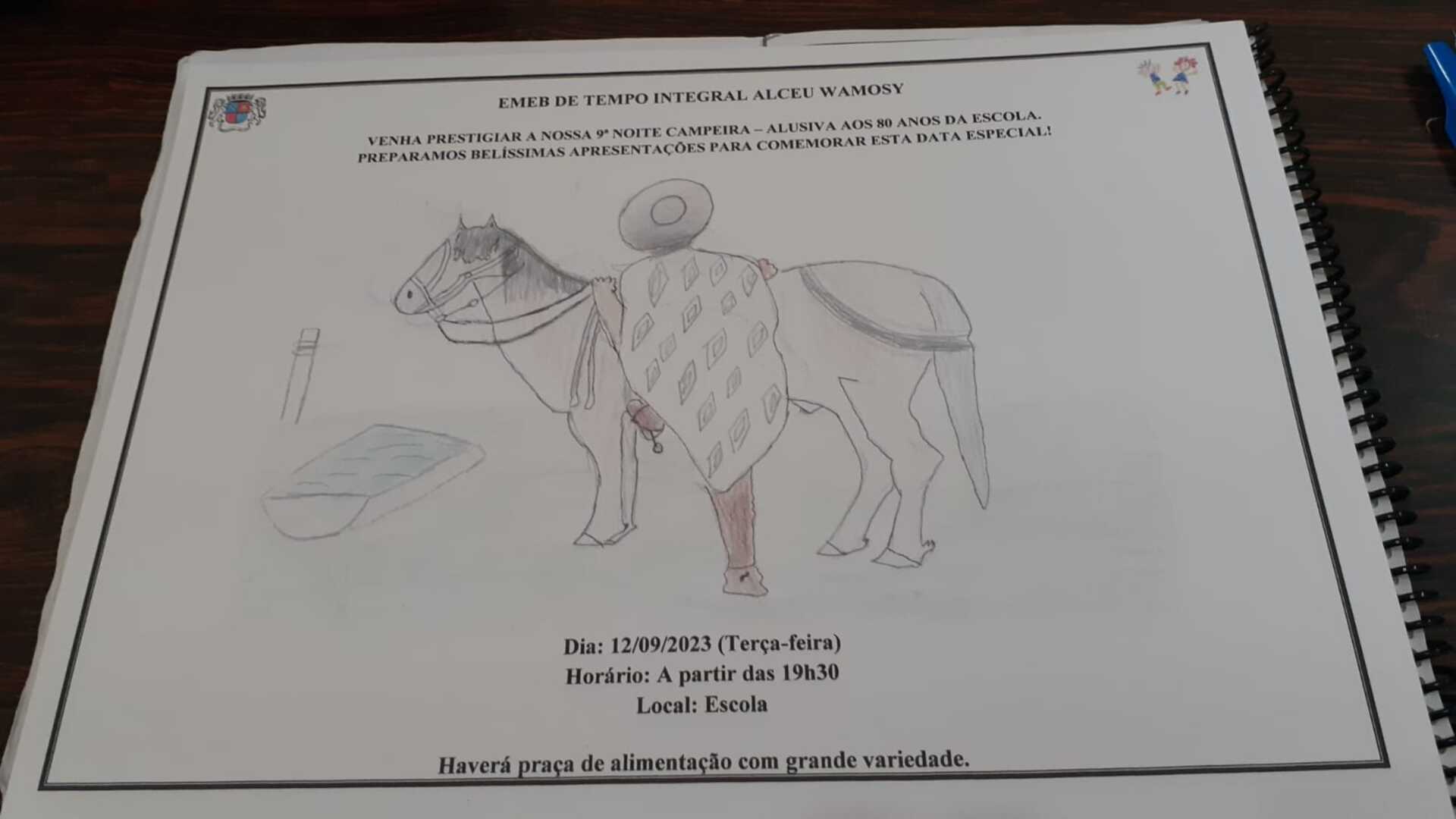 O evento precisou ser adiado, mas os estudantes seguem organizando os trabalhos para apresentação.