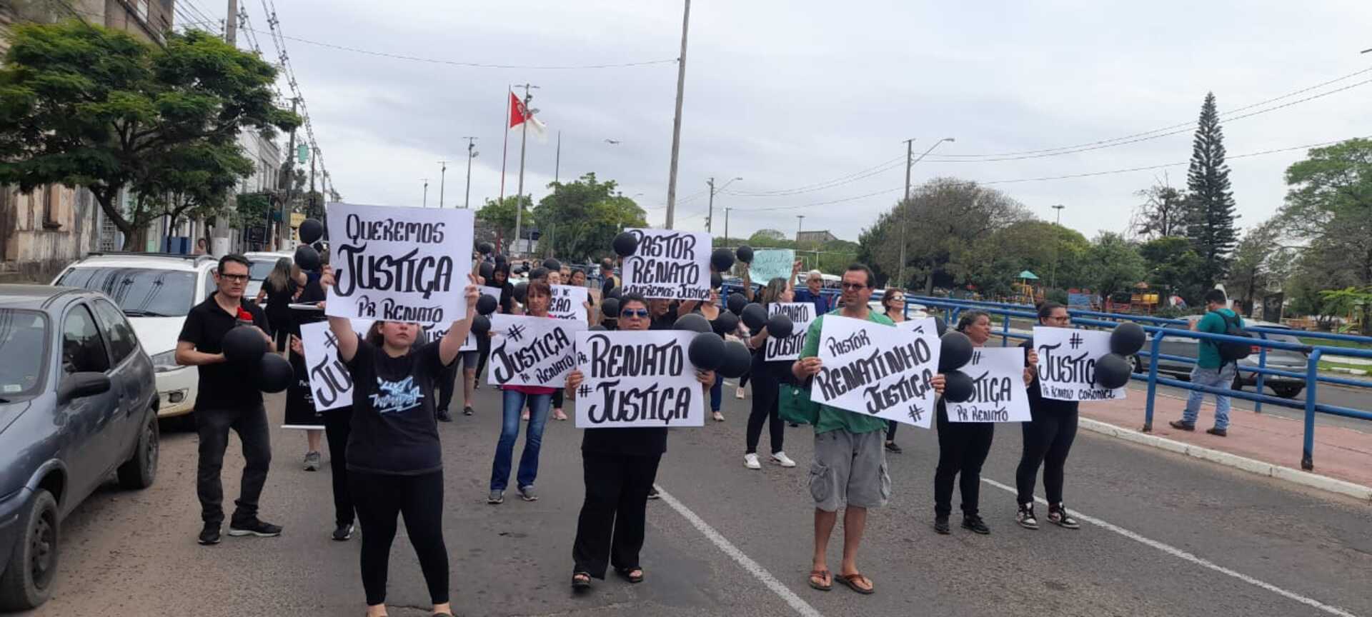 OAB Barro Preto - Amigos e fiéis do pastor Renato realizam caminhada por justiça
