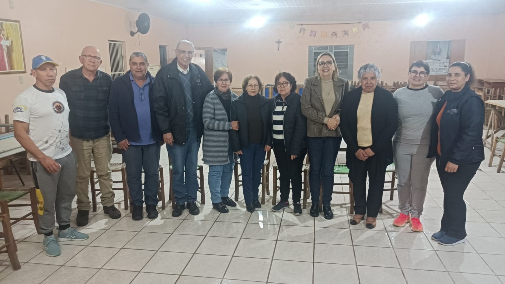 O vice-prefeito Fernando Tarragó participou da cerimônia de posse e destacou a importância do trabalho das associações para a organização da cidade