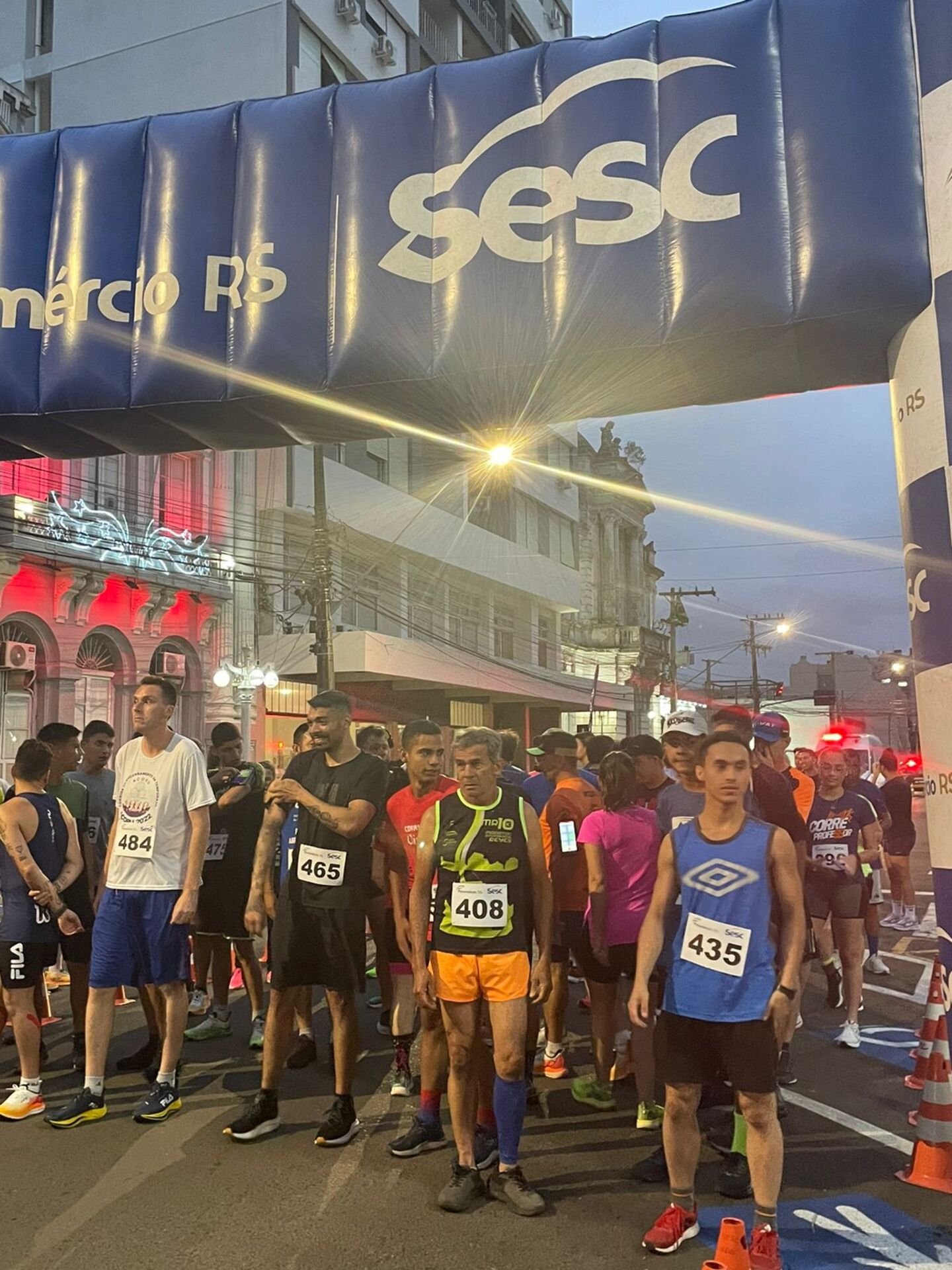 OAB Barro Preto - Corrida iluminada reuniu 150 atletas