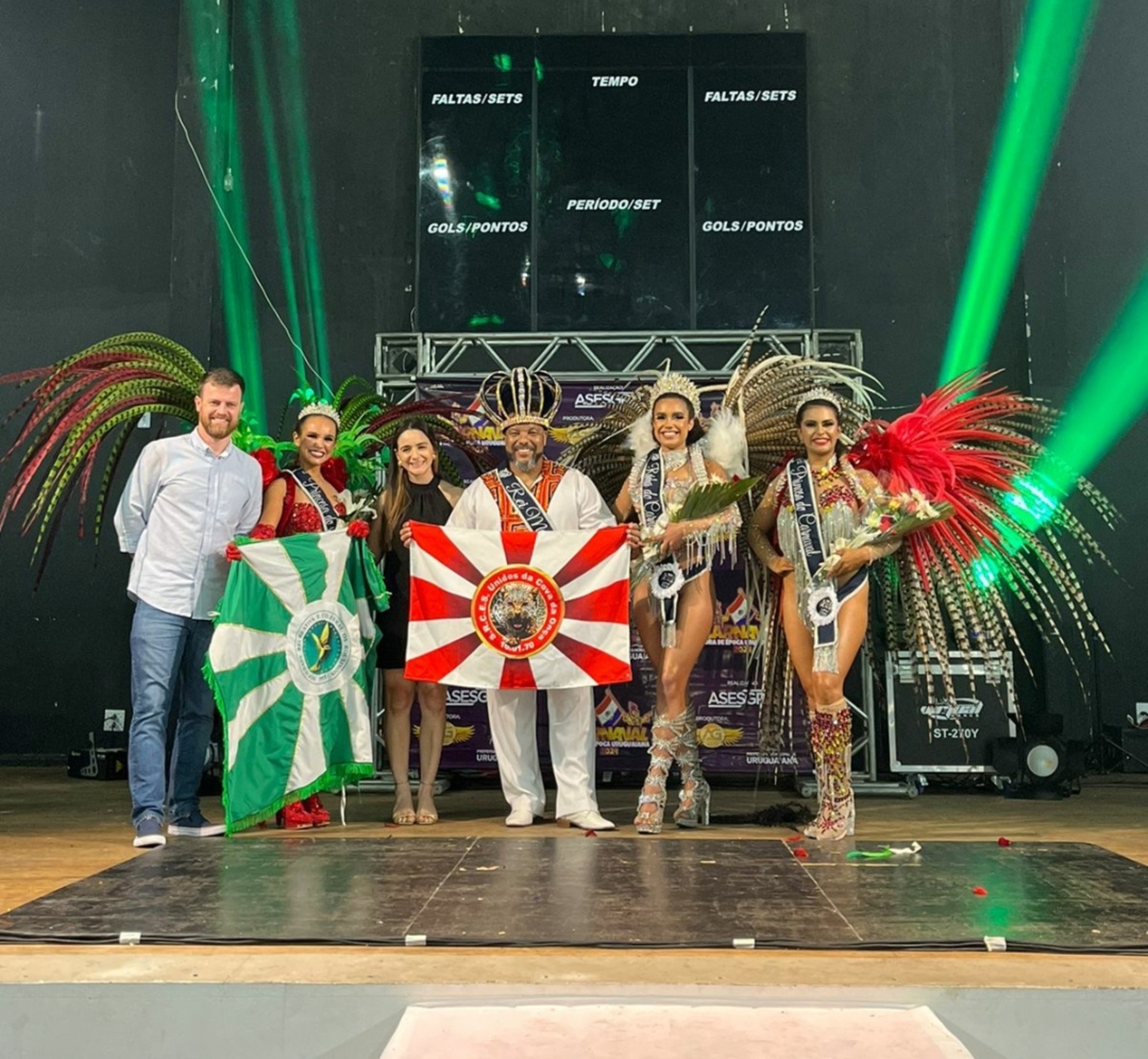 OAB Barro Preto - Eleita a nova corte do Carnaval de Uruguaiana