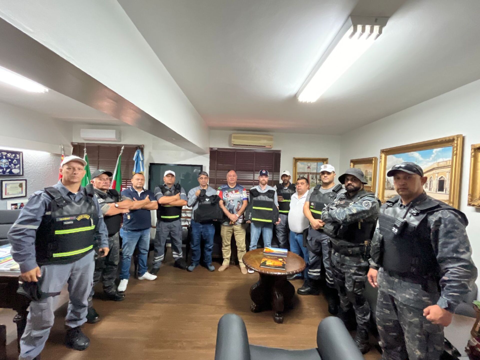 OAB Barro Preto - Sestra agora tem novos coletes balísticos