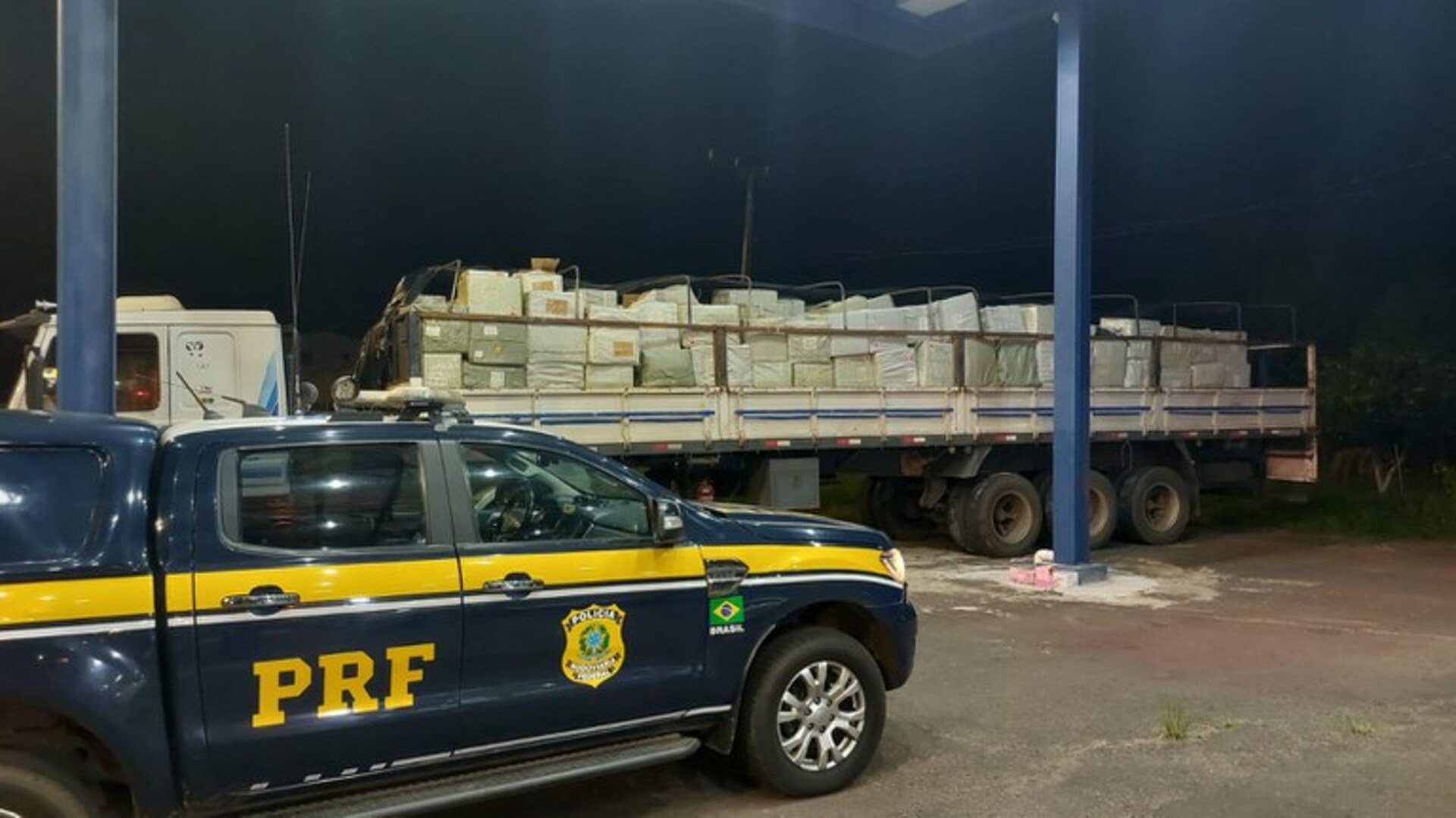 OAB Barro Preto - Uruguaianense é flagrado com carga contrabandeada