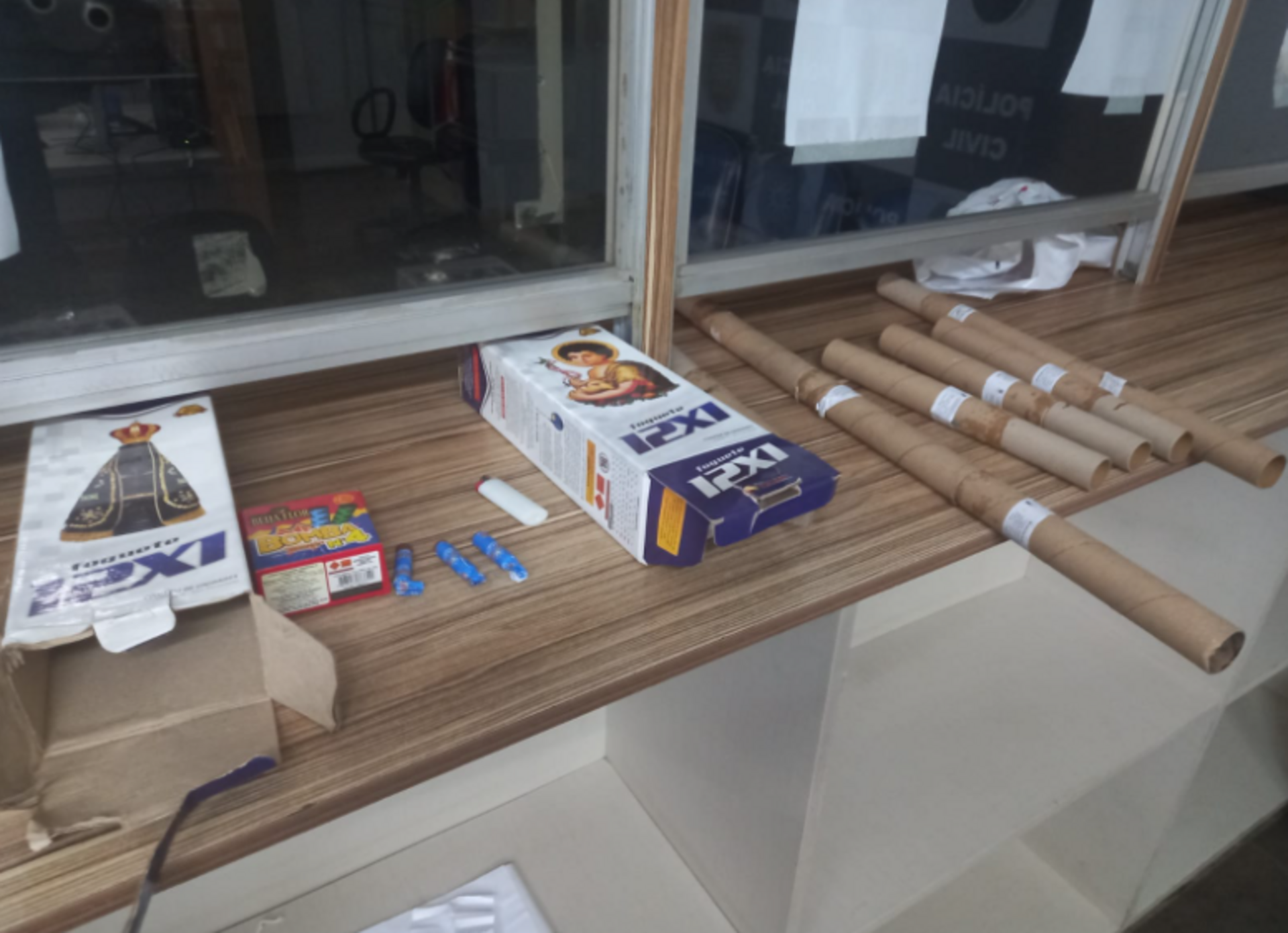 OAB Barro Preto - Homem é preso por uso de fogos com estampidos