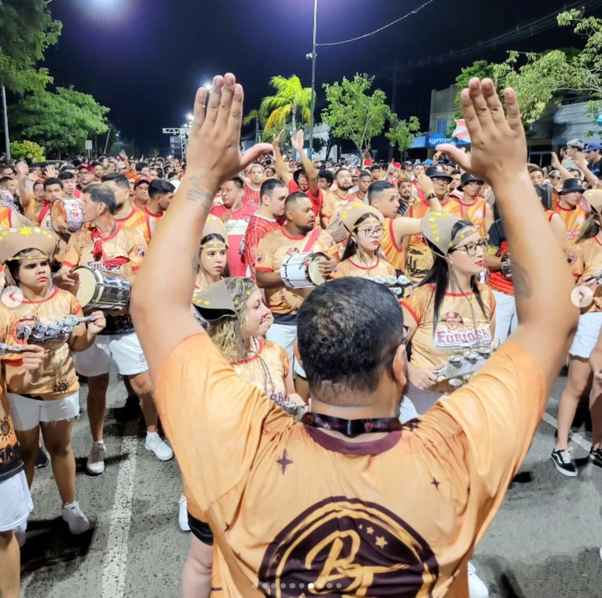 OAB Barro Preto - Escola realiza primeiro ensaio técnico do ano na Avenida