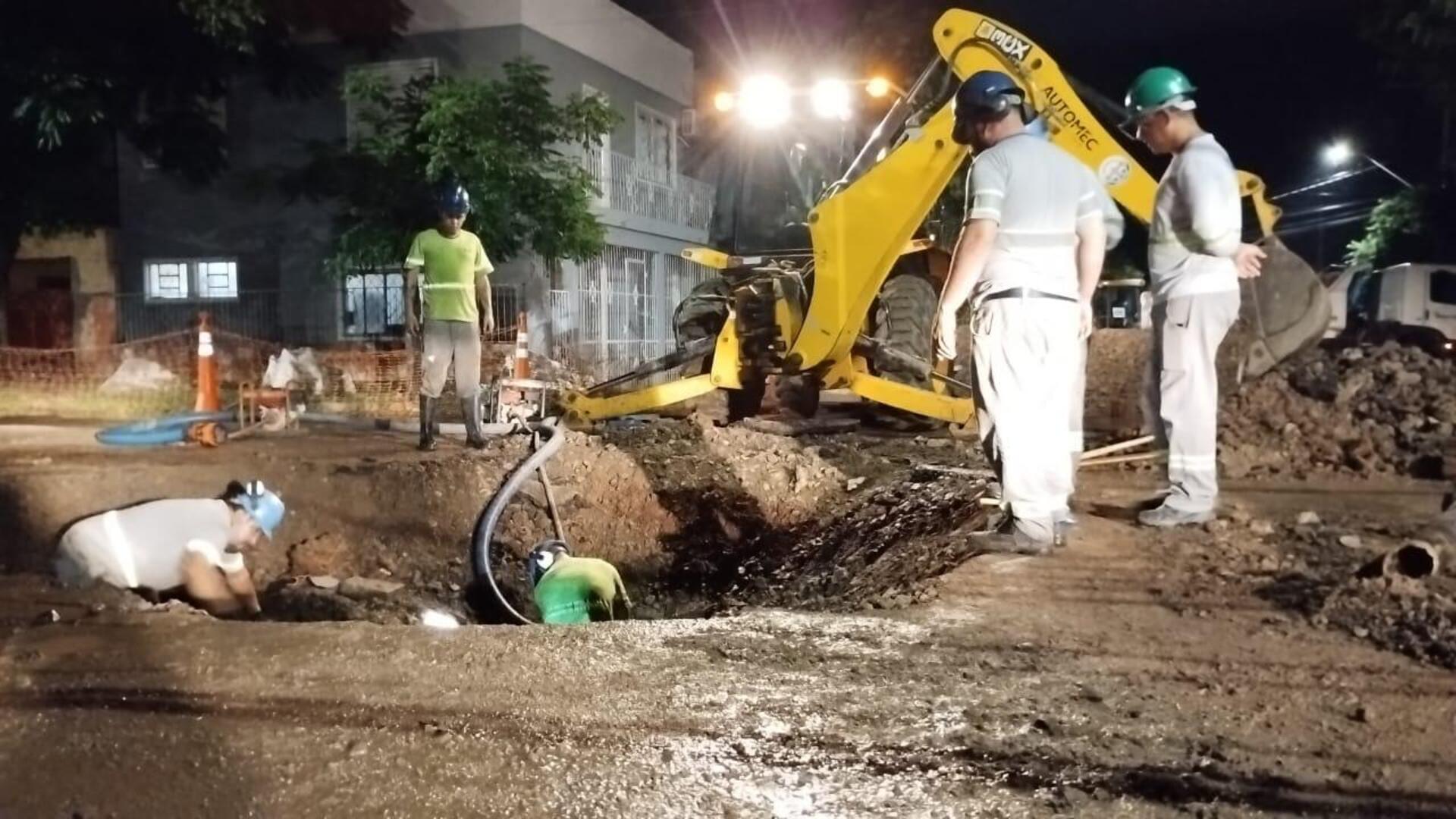 OAB Barro Preto - BRK realiza manutenção emergencial