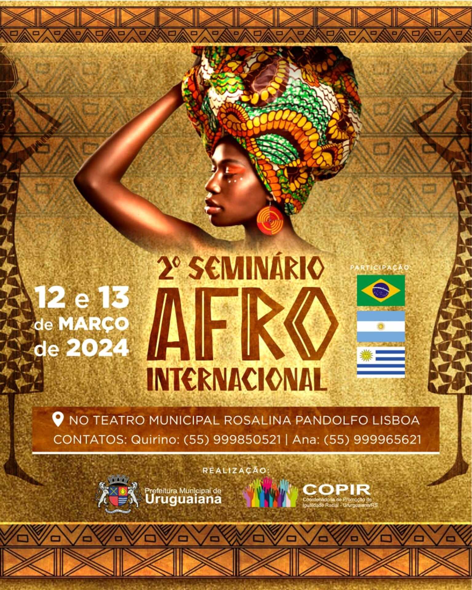 OAB Barro Preto - Confira a programação do 2º Seminário Afro Internacional