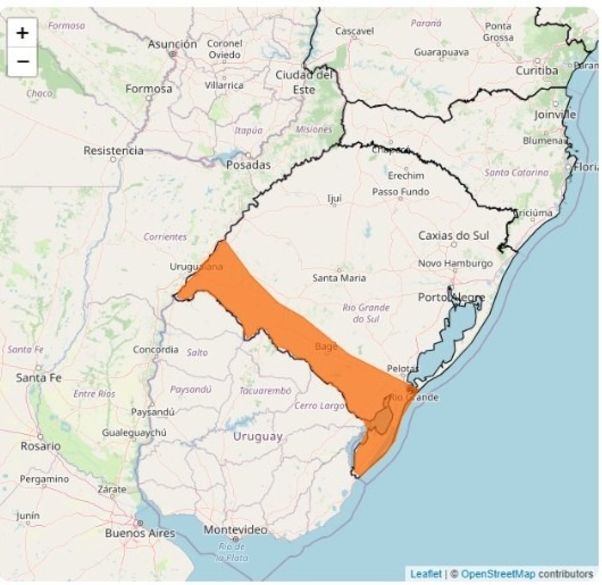 OAB Barro Preto - Inmet emite alerta de perigo para a região da fronteira
