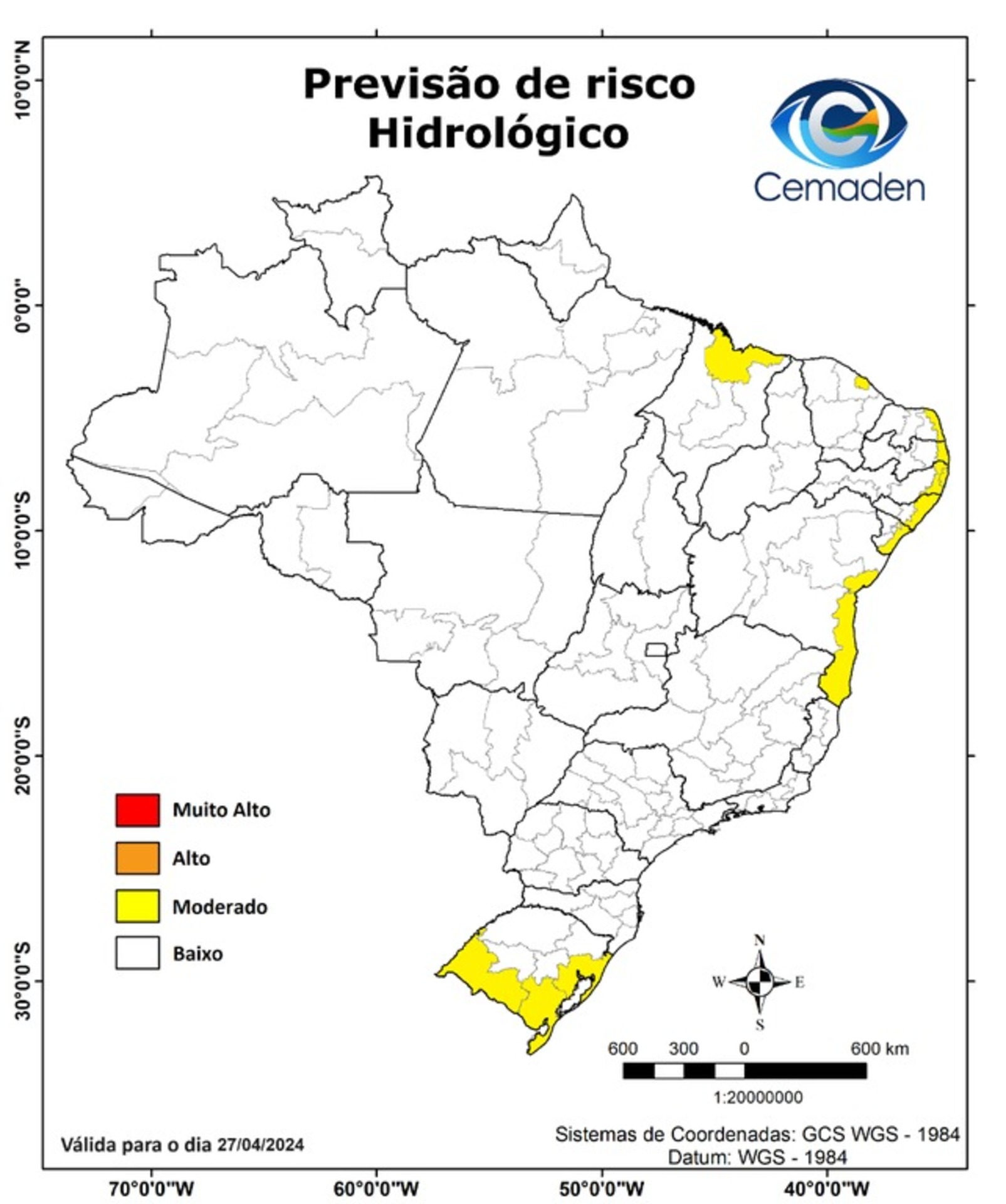OAB Barro Preto - Uruguaiana corre risco de inundações e alagamentos