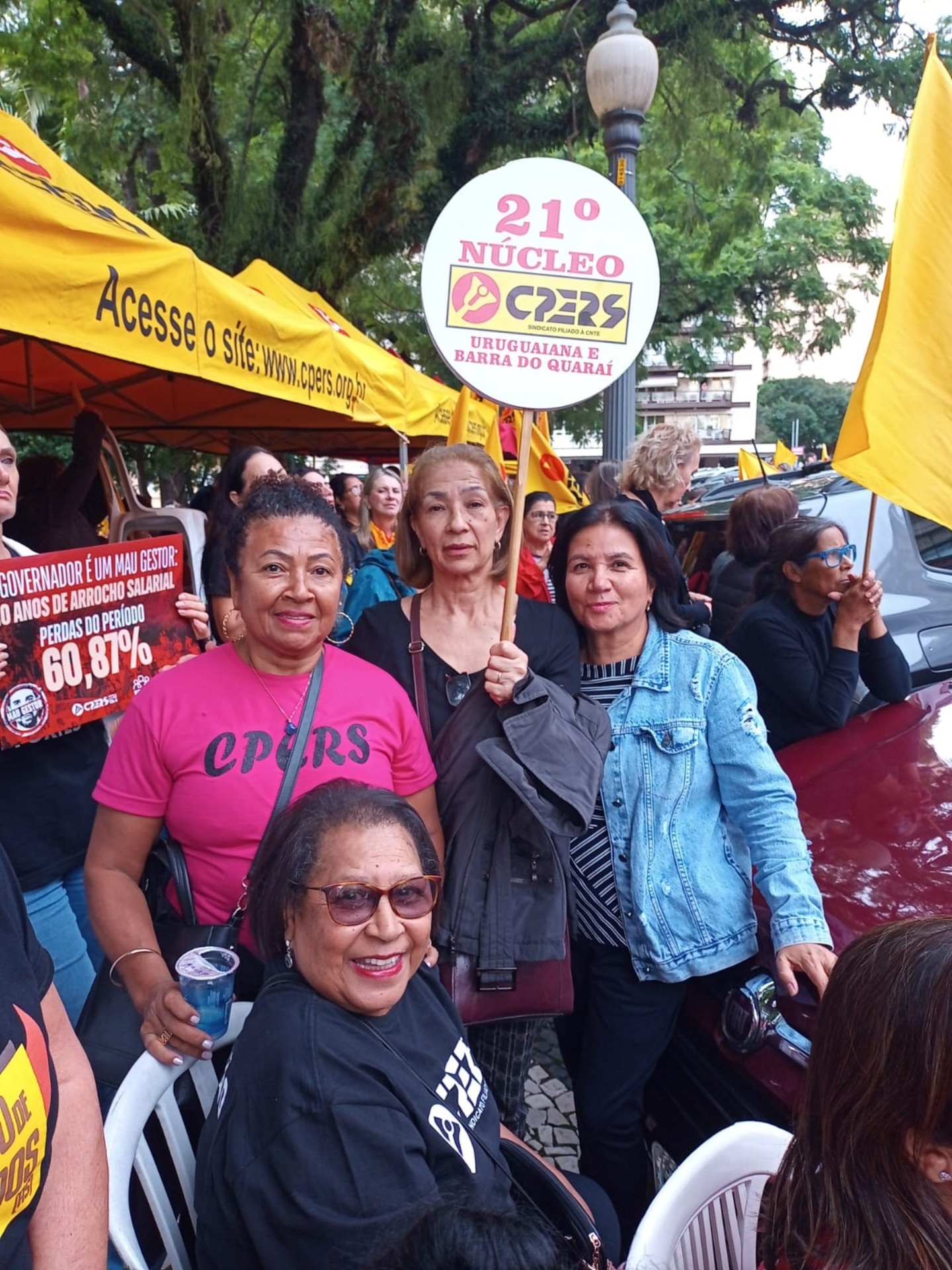 OAB Barro Preto - Cpers realiza ato estadual unificado em Porto Alegre