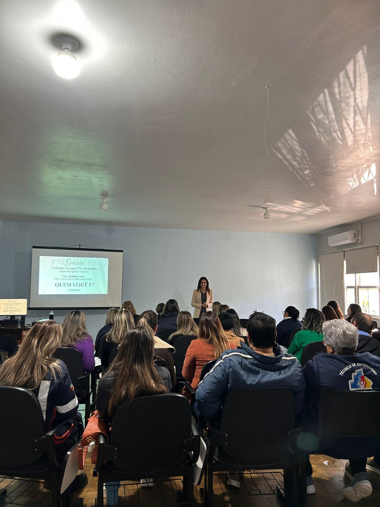 OAB Barro Preto - SMS realiza palestra alusiva a semana da enfermagem