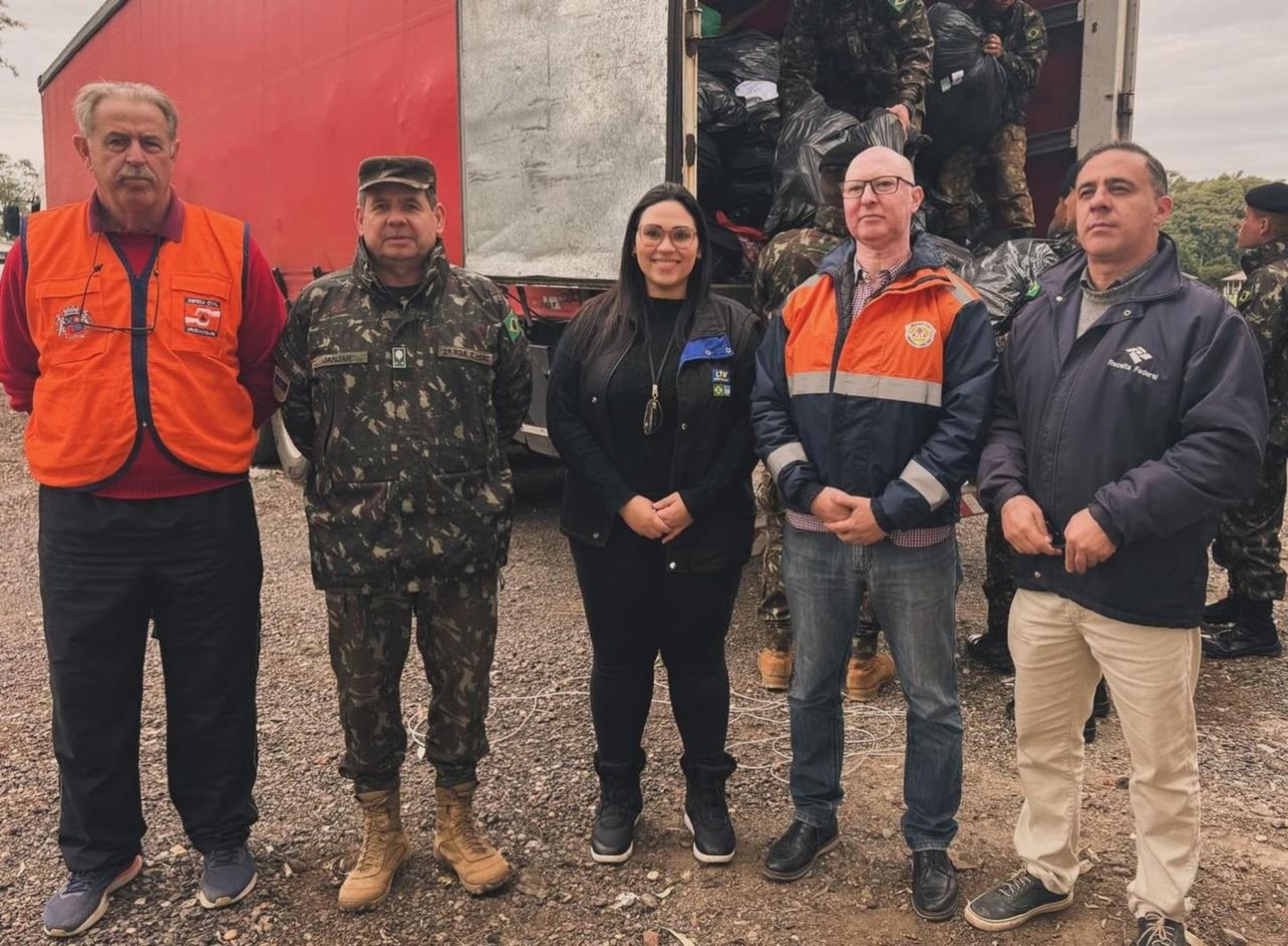 OAB Barro Preto - Doações da Argentina chegam ao RS através de Uruguaiana