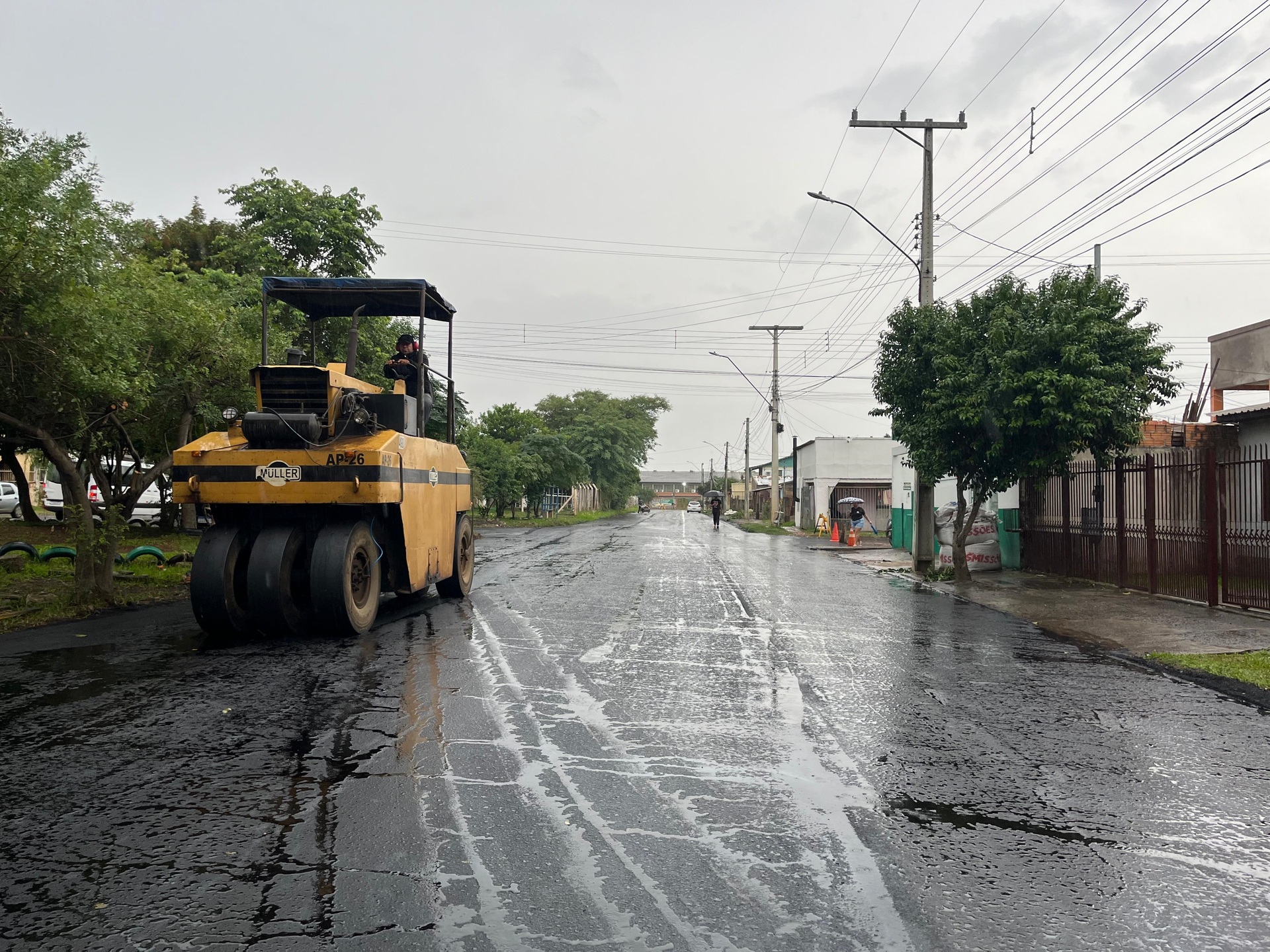 OAB Barro Preto - Prefeitura finaliza asfaltamento da Rua Uruguai