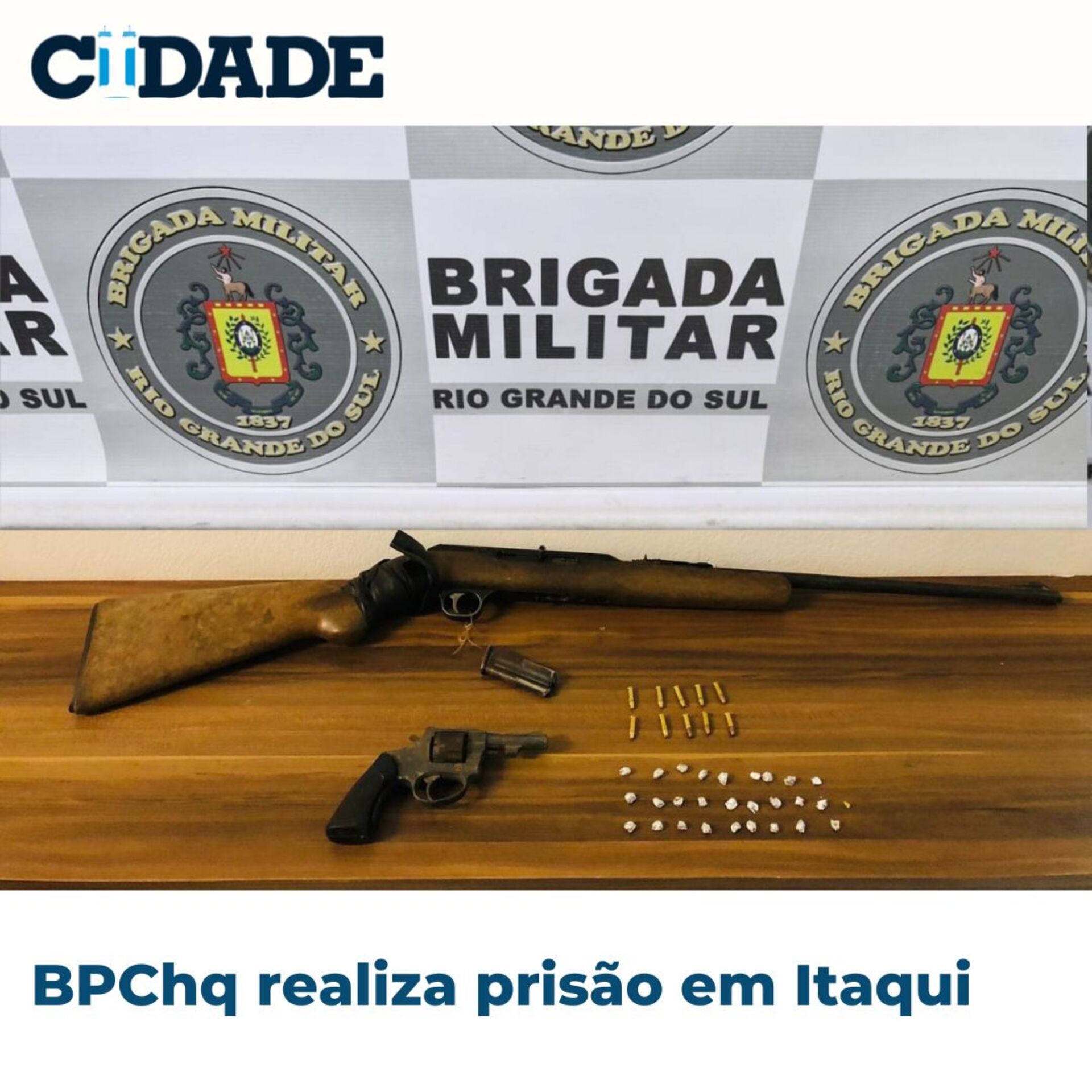 OAB Barro Preto - BPChq realiza prisão em Itaqui