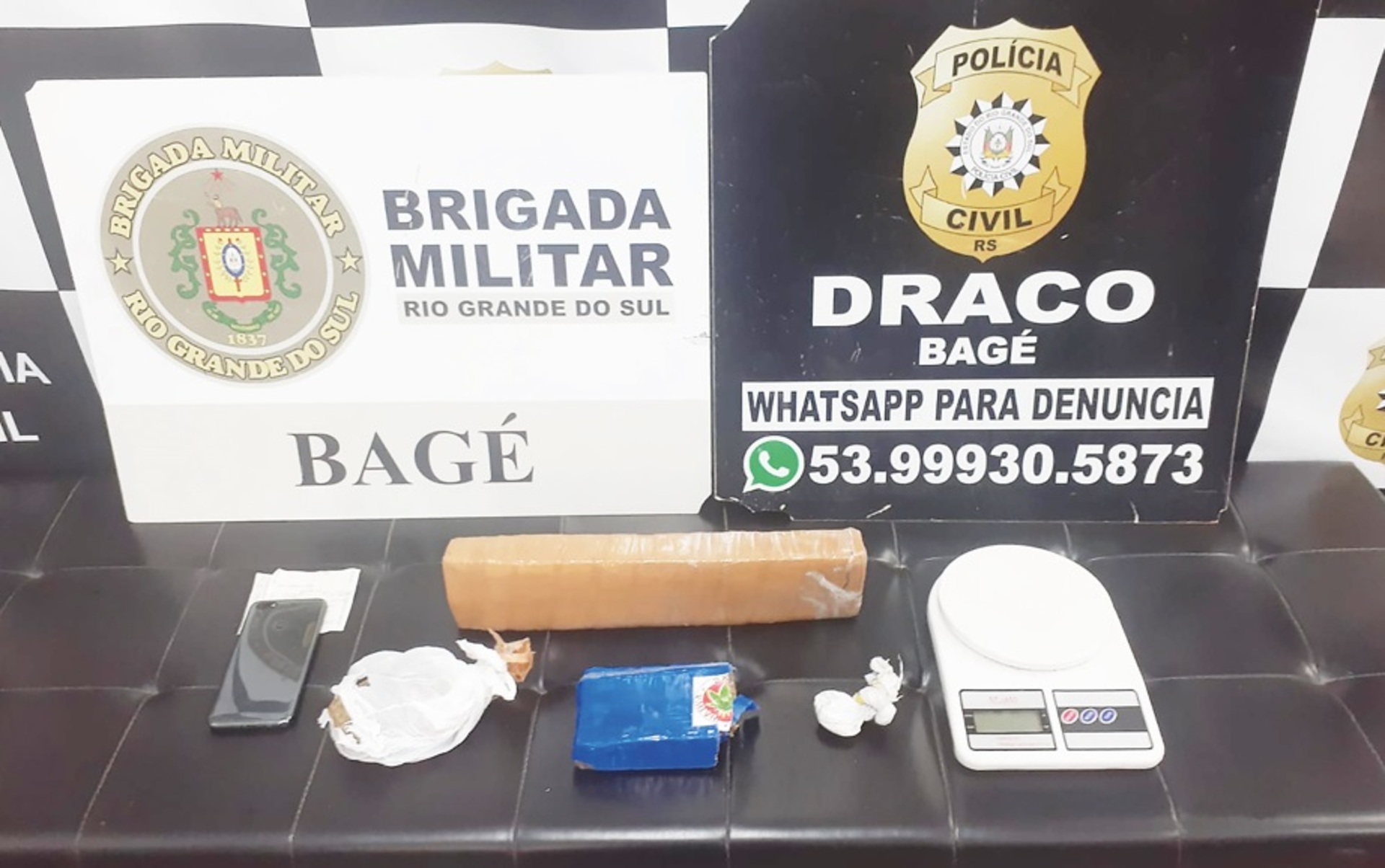 OAB Barro Preto - Detento da Penitenciária de Uruguaiana comandava esquema de tráfico em Bagé