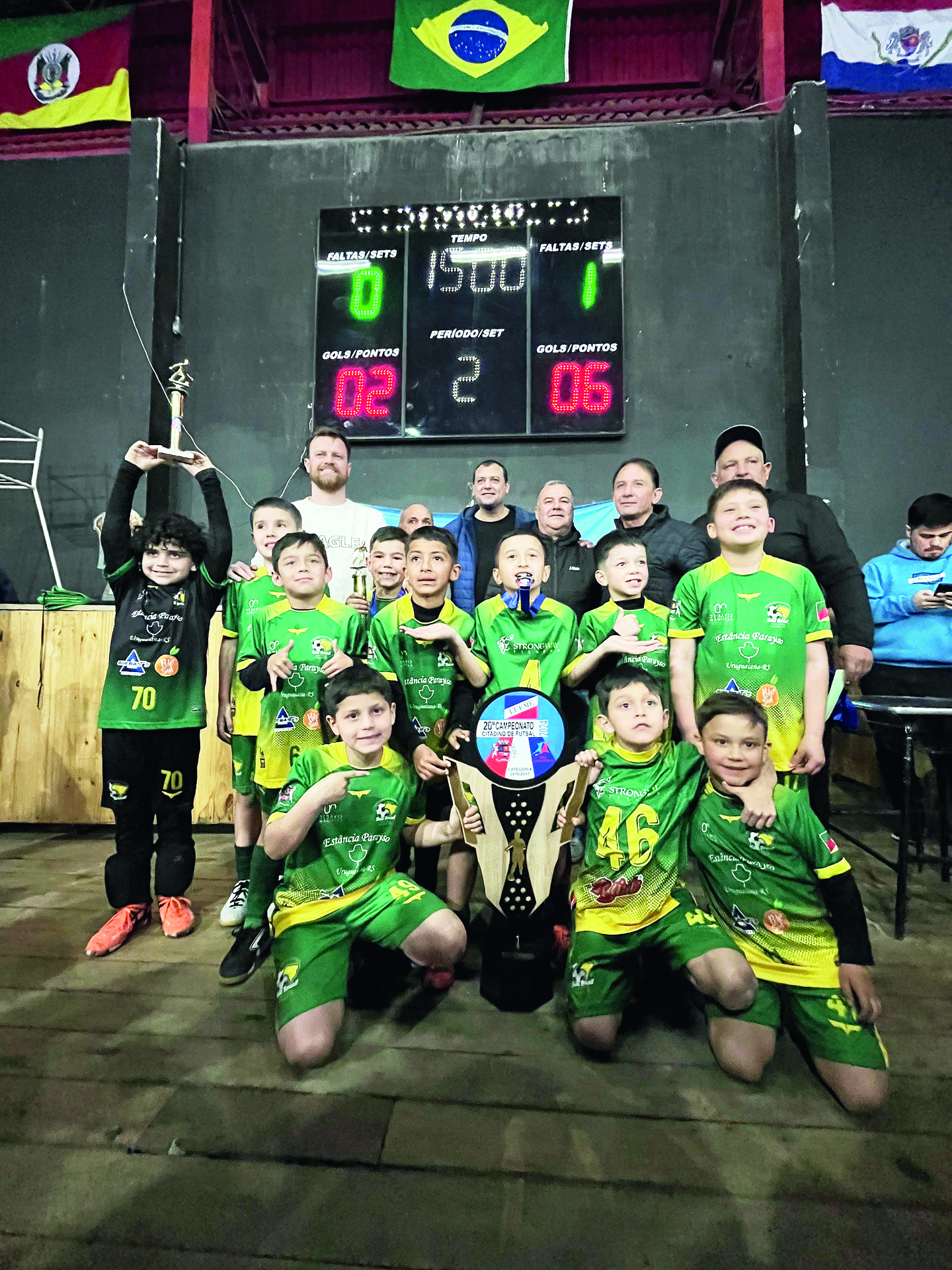 OAB Barro Preto - Final do Campeonato Citadino é marcado pela alegria das crianças